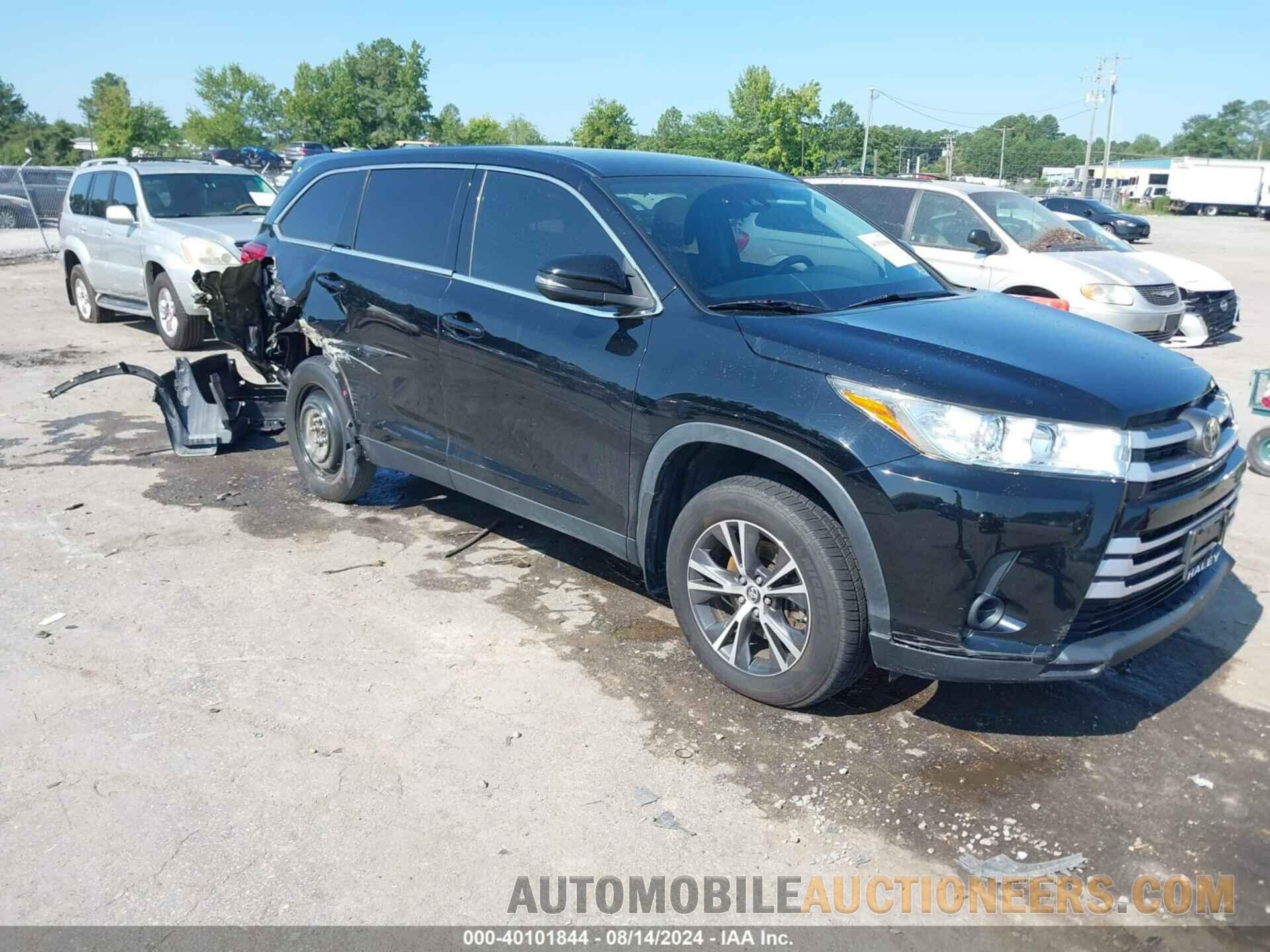 5TDBZRFH0KS721967 TOYOTA HIGHLANDER 2019