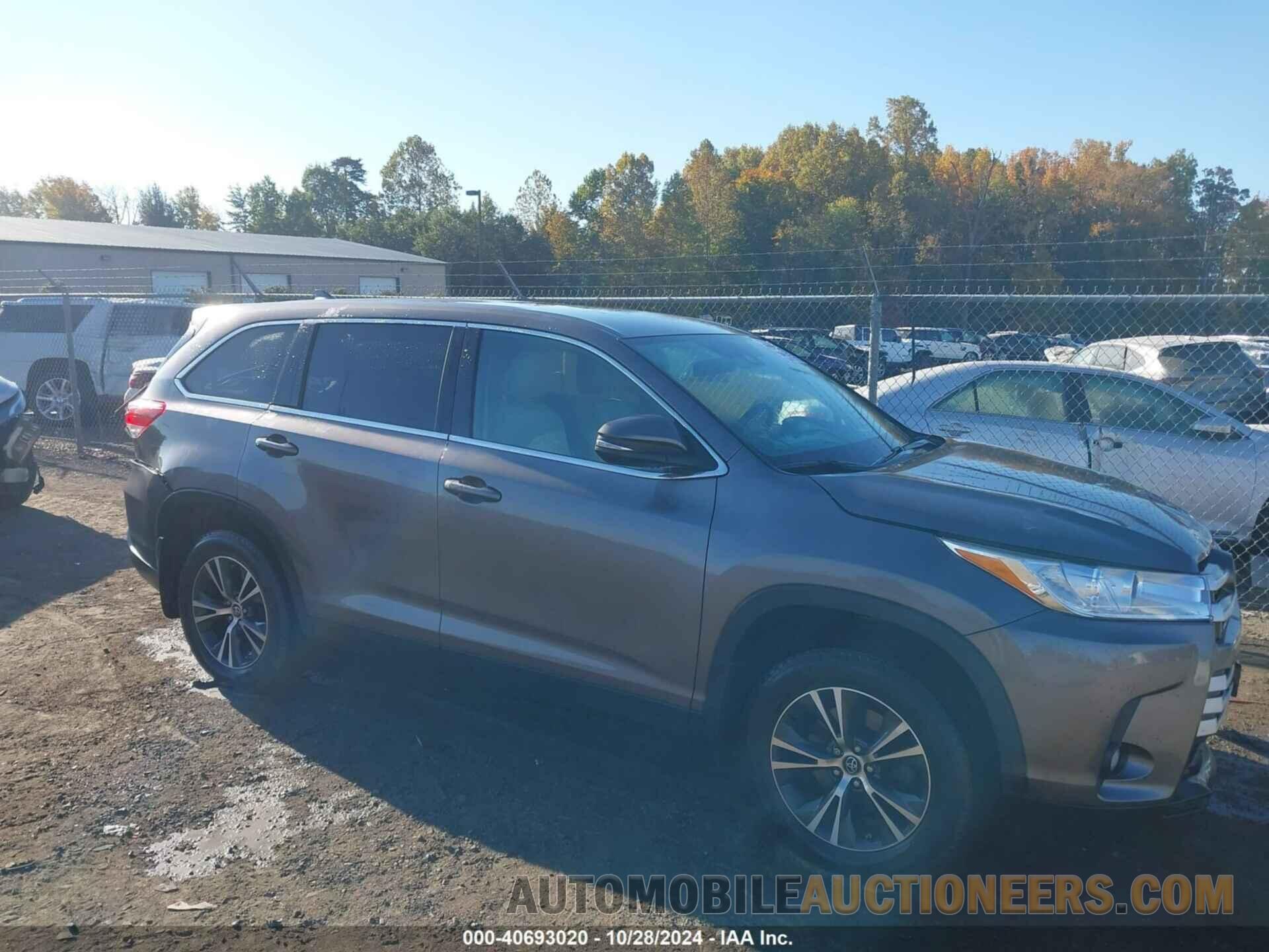 5TDBZRFH0KS730099 TOYOTA HIGHLANDER 2019