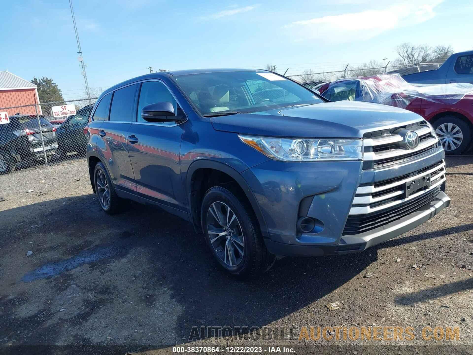 5TDBZRFH0KS734993 TOYOTA HIGHLANDER 2019