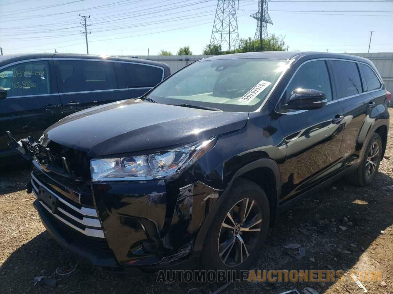 5TDBZRFH0KS927161 TOYOTA HIGHLANDER 2019