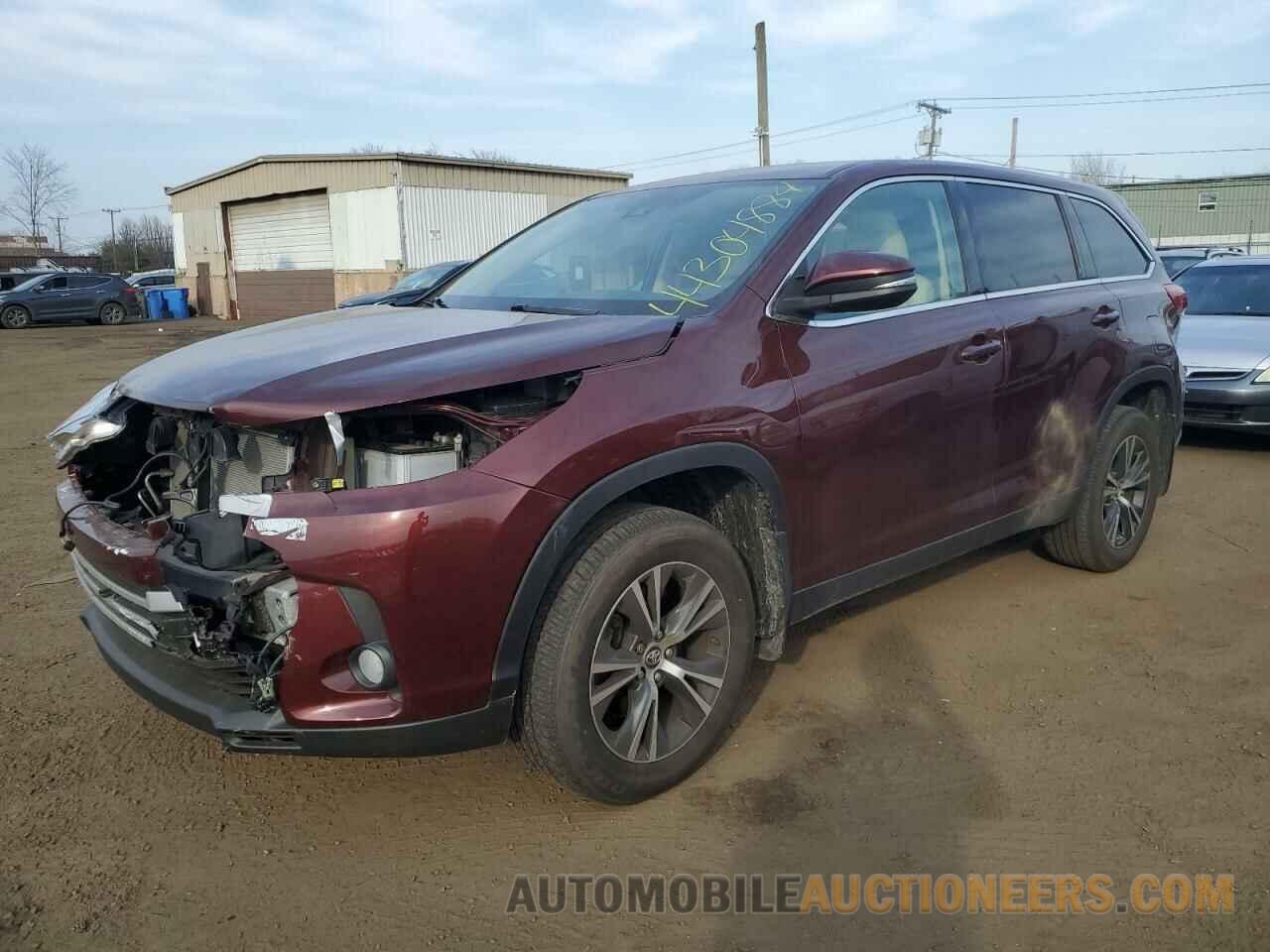 5TDBZRFH0KS974920 TOYOTA HIGHLANDER 2019