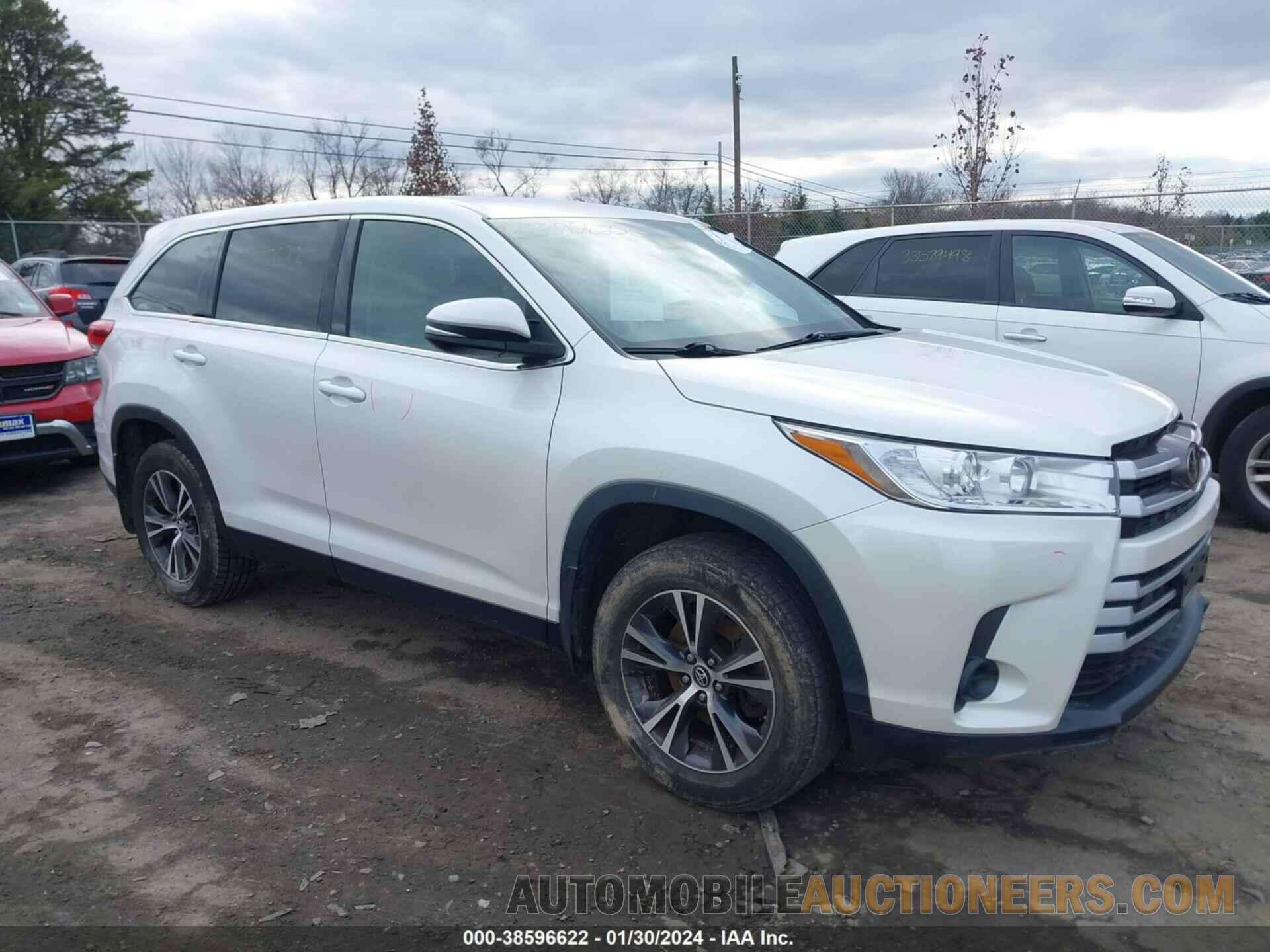 5TDBZRFH0KS995864 TOYOTA HIGHLANDER 2019