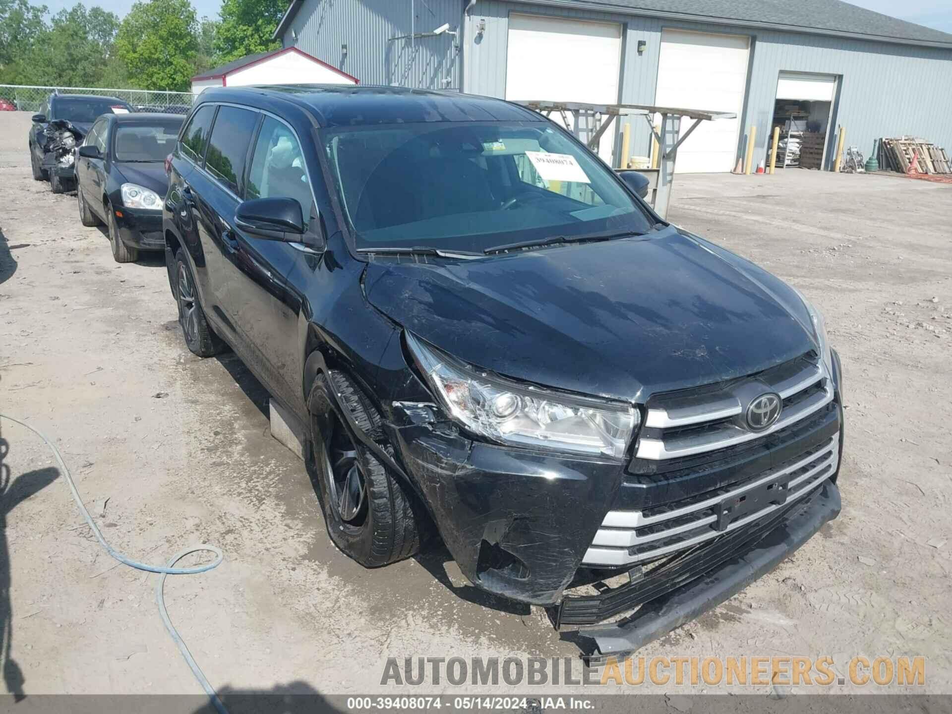 5TDBZRFH1HS431584 TOYOTA HIGHLANDER 2017