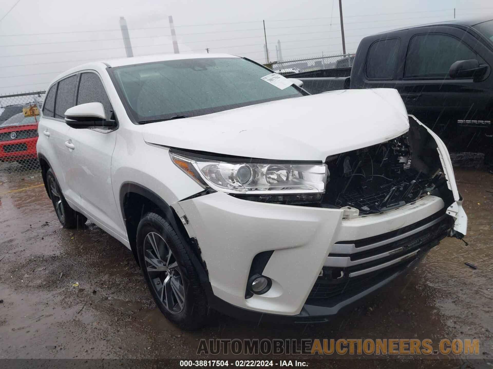 5TDBZRFH1HS432394 TOYOTA HIGHLANDER 2017