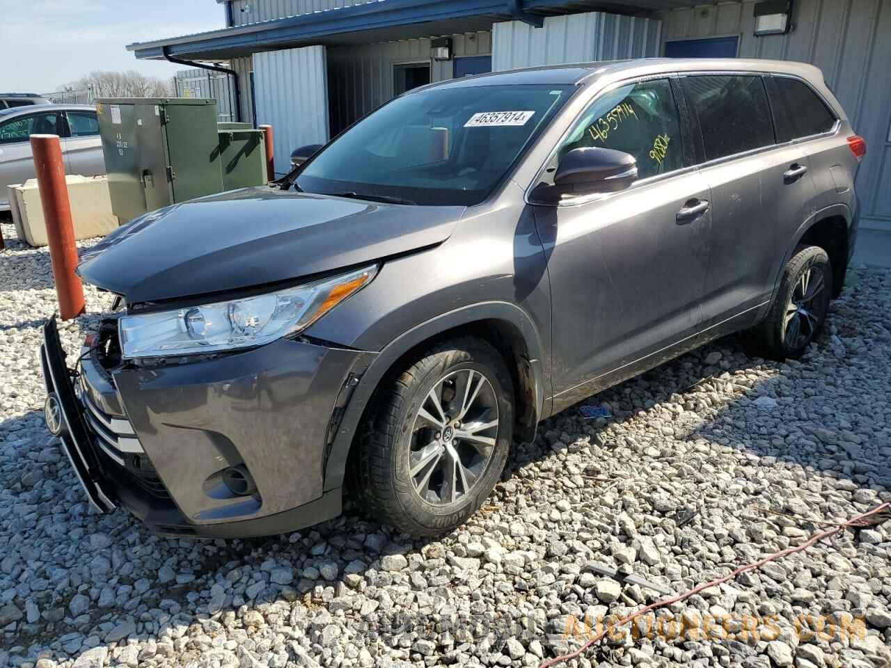 5TDBZRFH1HS452483 TOYOTA HIGHLANDER 2017