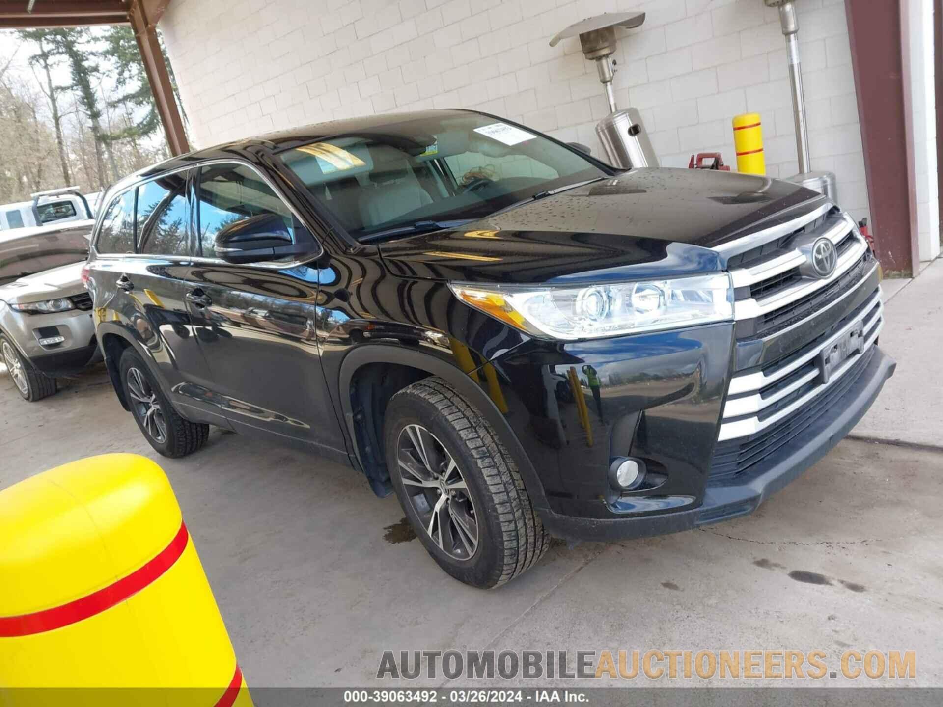 5TDBZRFH1HS455447 TOYOTA HIGHLANDER 2017