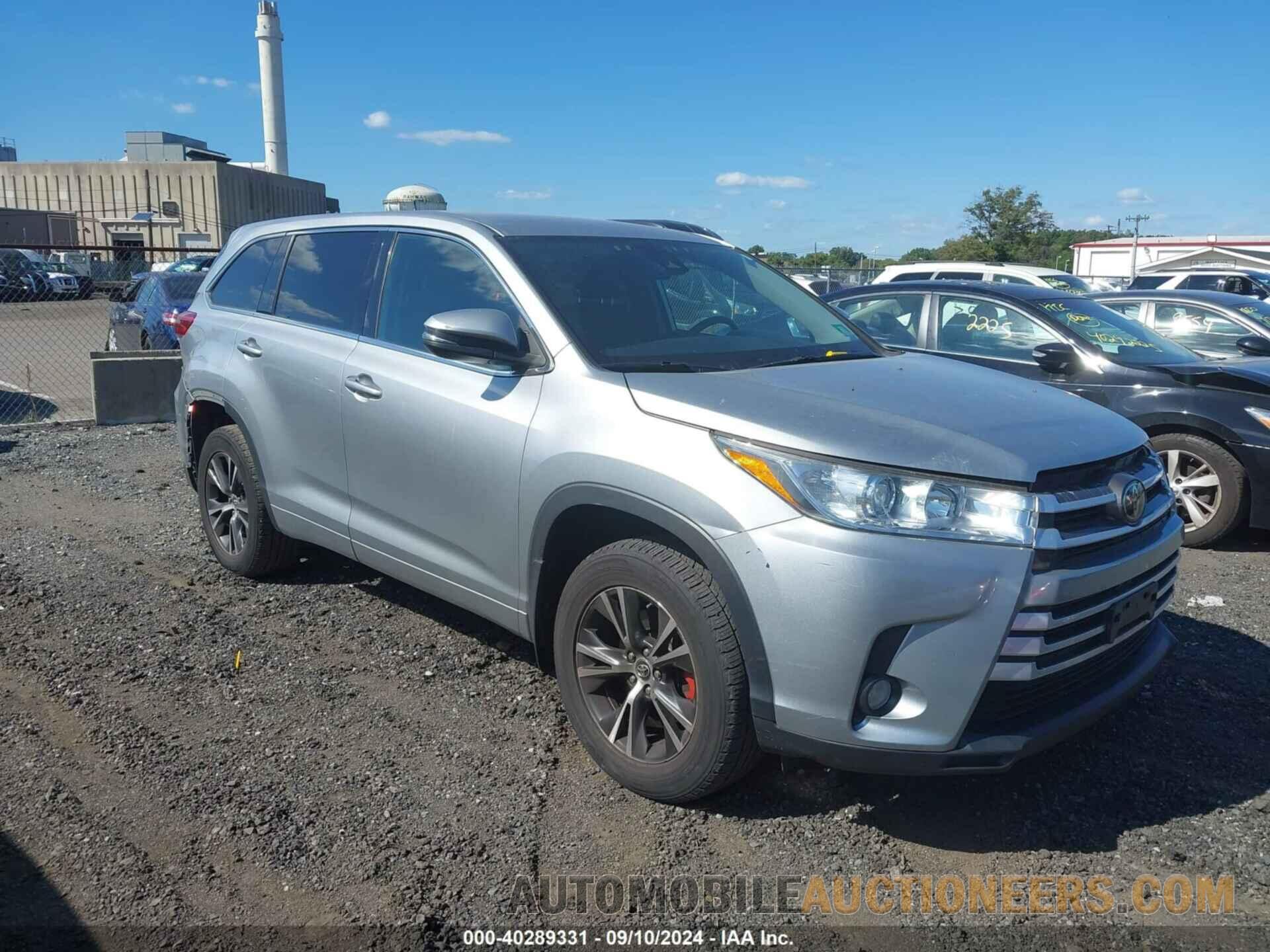 5TDBZRFH1JS491662 TOYOTA HIGHLANDER 2018