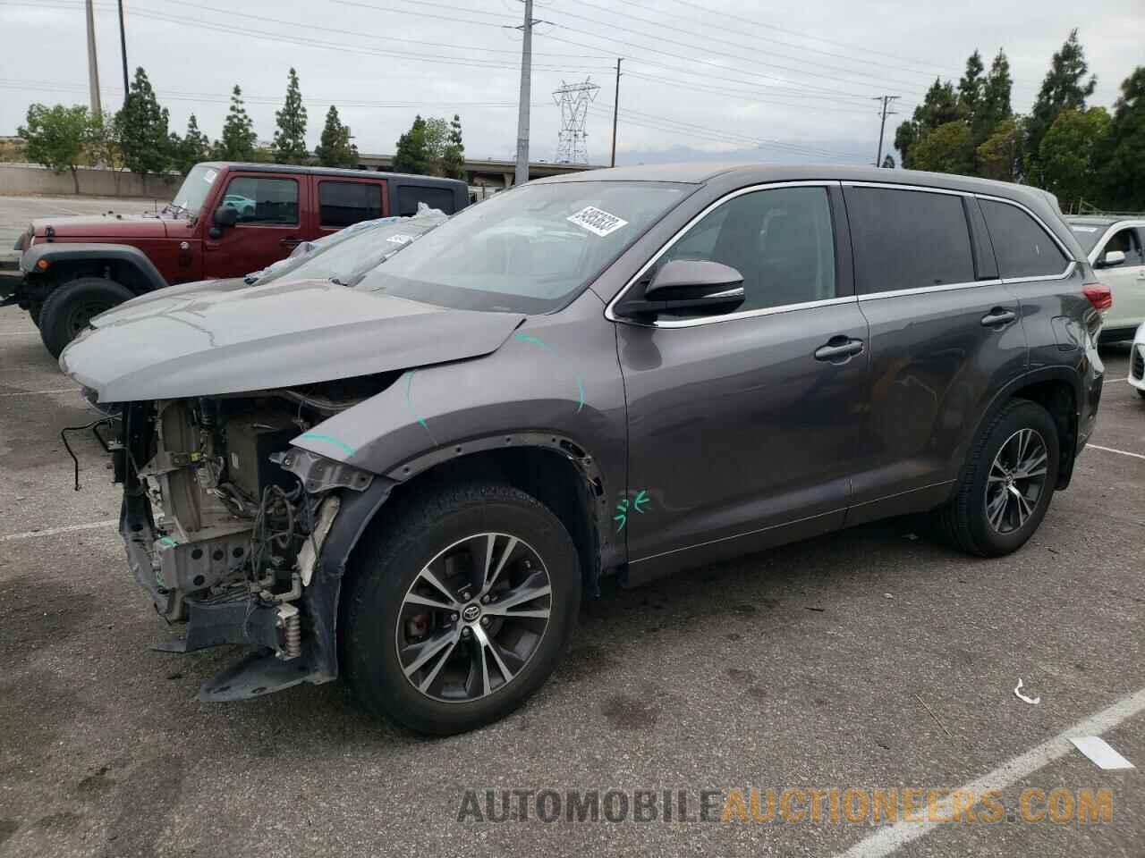 5TDBZRFH1JS843557 TOYOTA HIGHLANDER 2018