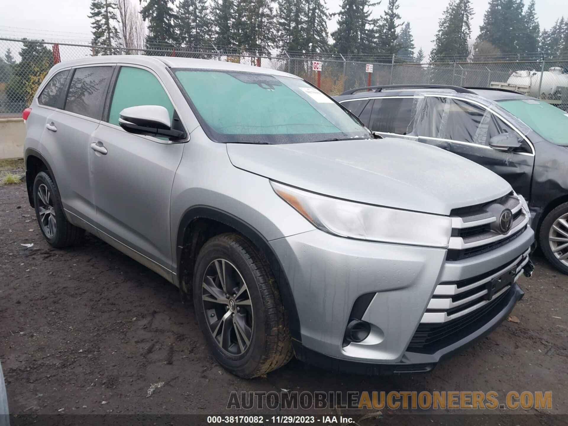 5TDBZRFH1JS850430 TOYOTA HIGHLANDER 2018