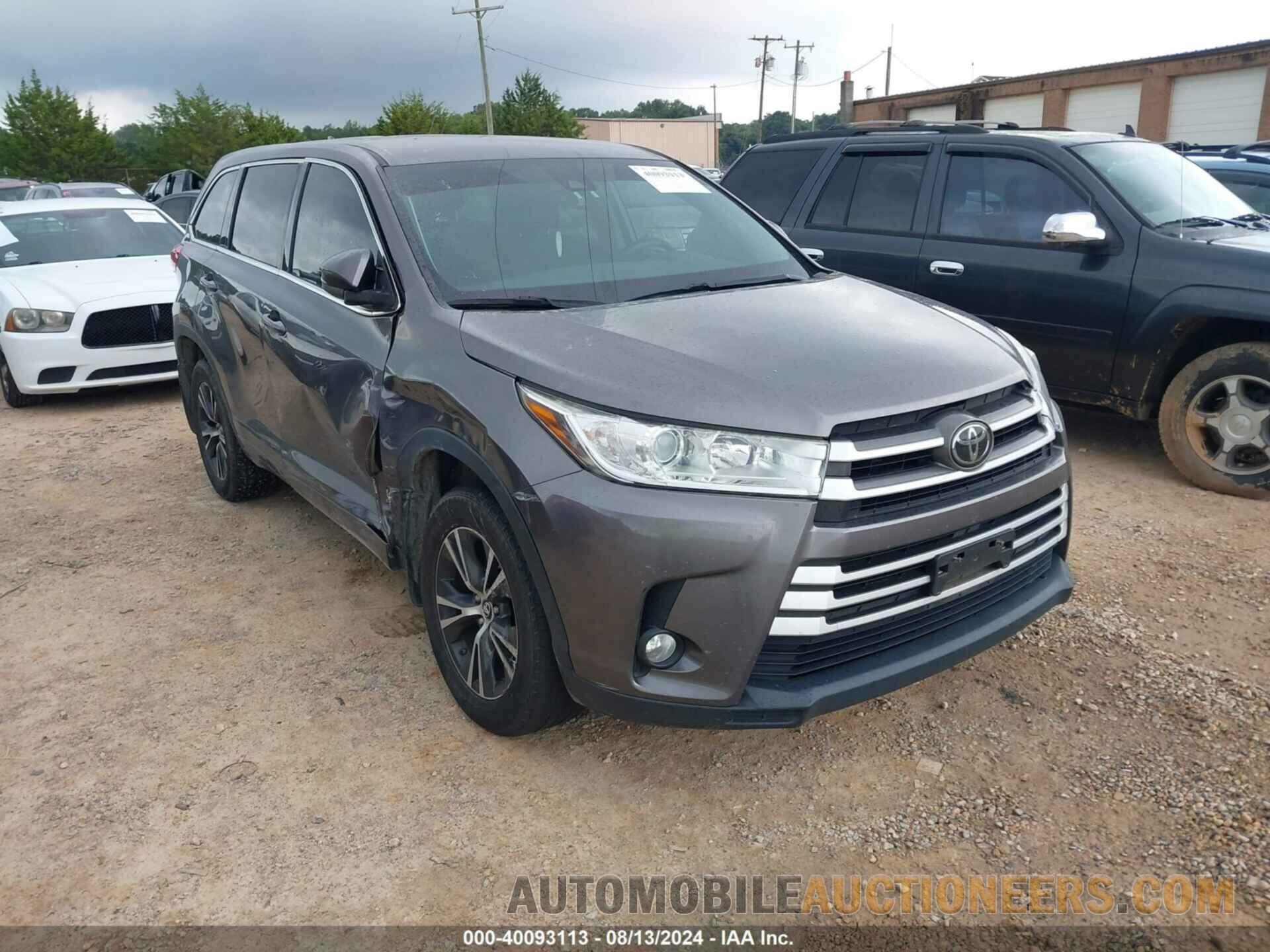 5TDBZRFH1JS866353 TOYOTA HIGHLANDER 2018