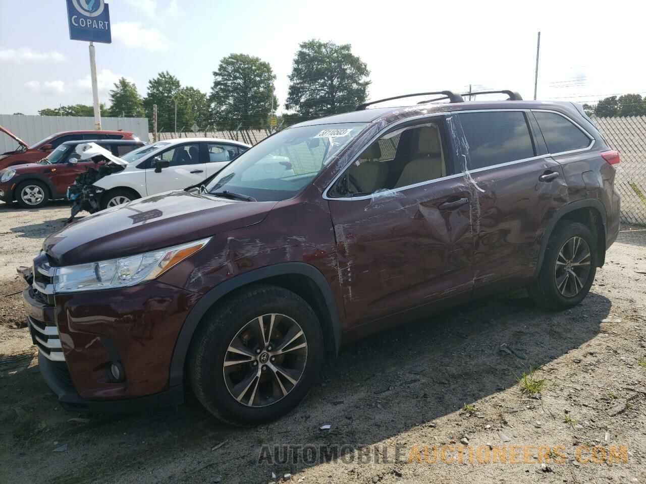 5TDBZRFH1JS881452 TOYOTA HIGHLANDER 2018