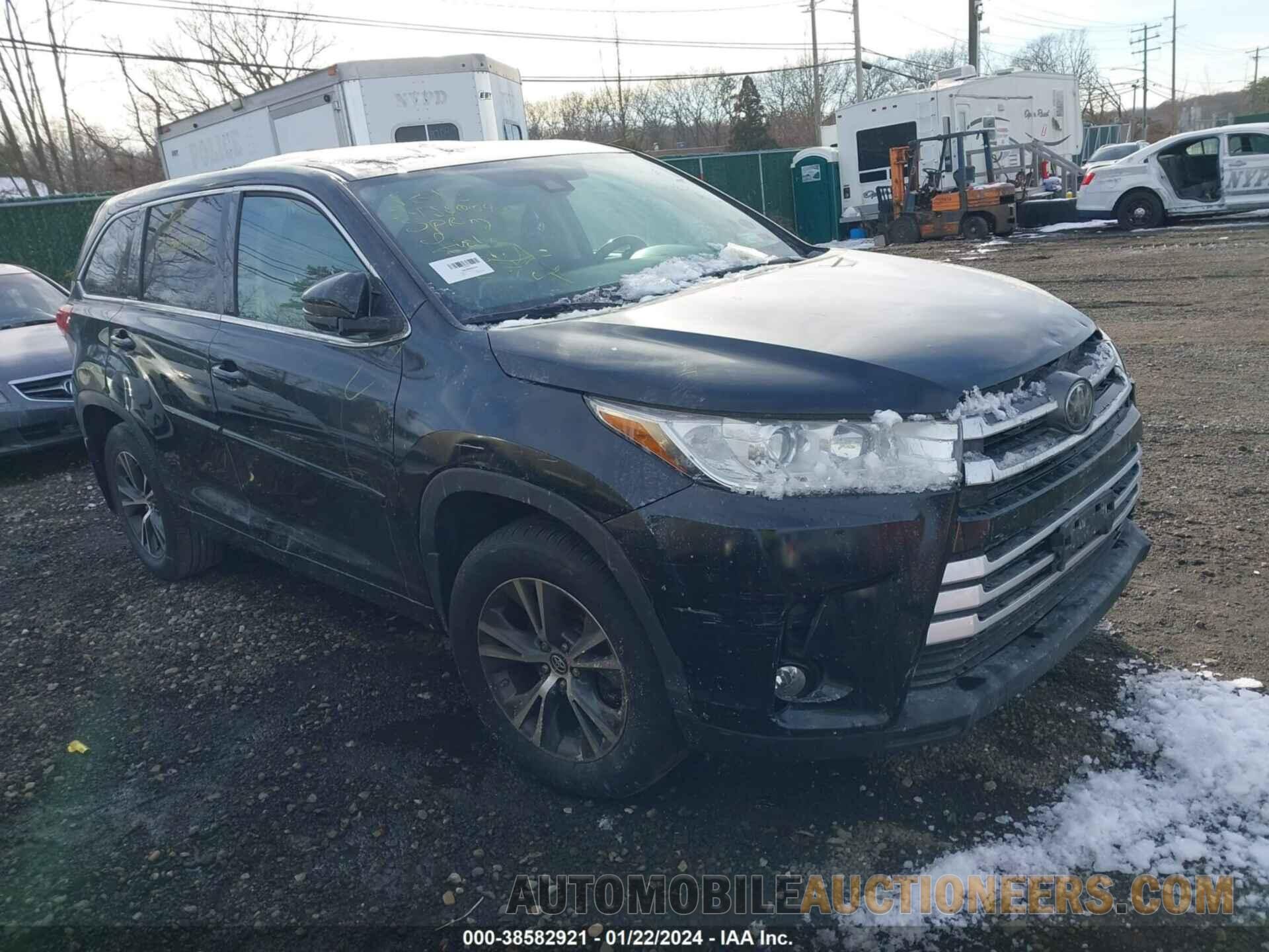 5TDBZRFH1JS882617 TOYOTA HIGHLANDER 2018