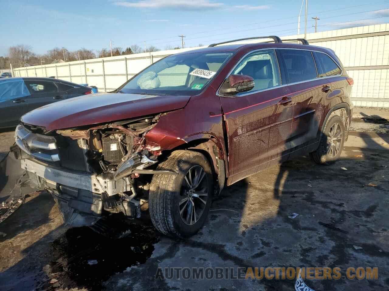 5TDBZRFH1JS891317 TOYOTA HIGHLANDER 2018