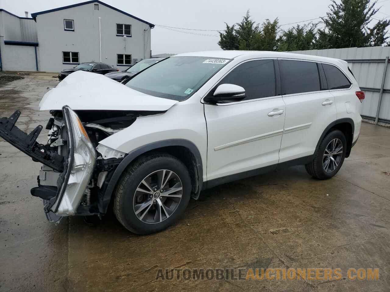 5TDBZRFH1KS705681 TOYOTA HIGHLANDER 2019