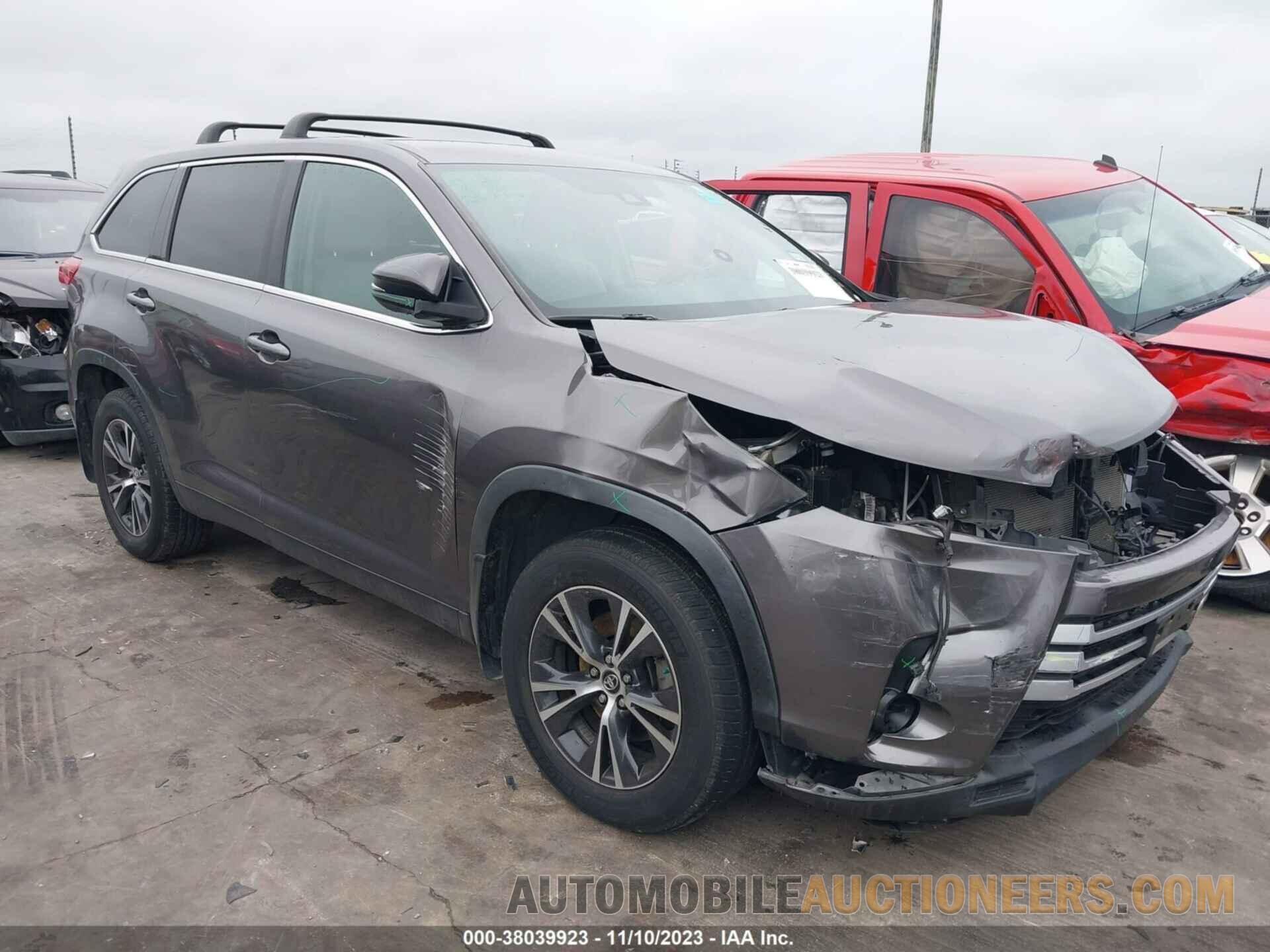 5TDBZRFH1KS731259 TOYOTA HIGHLANDER 2019