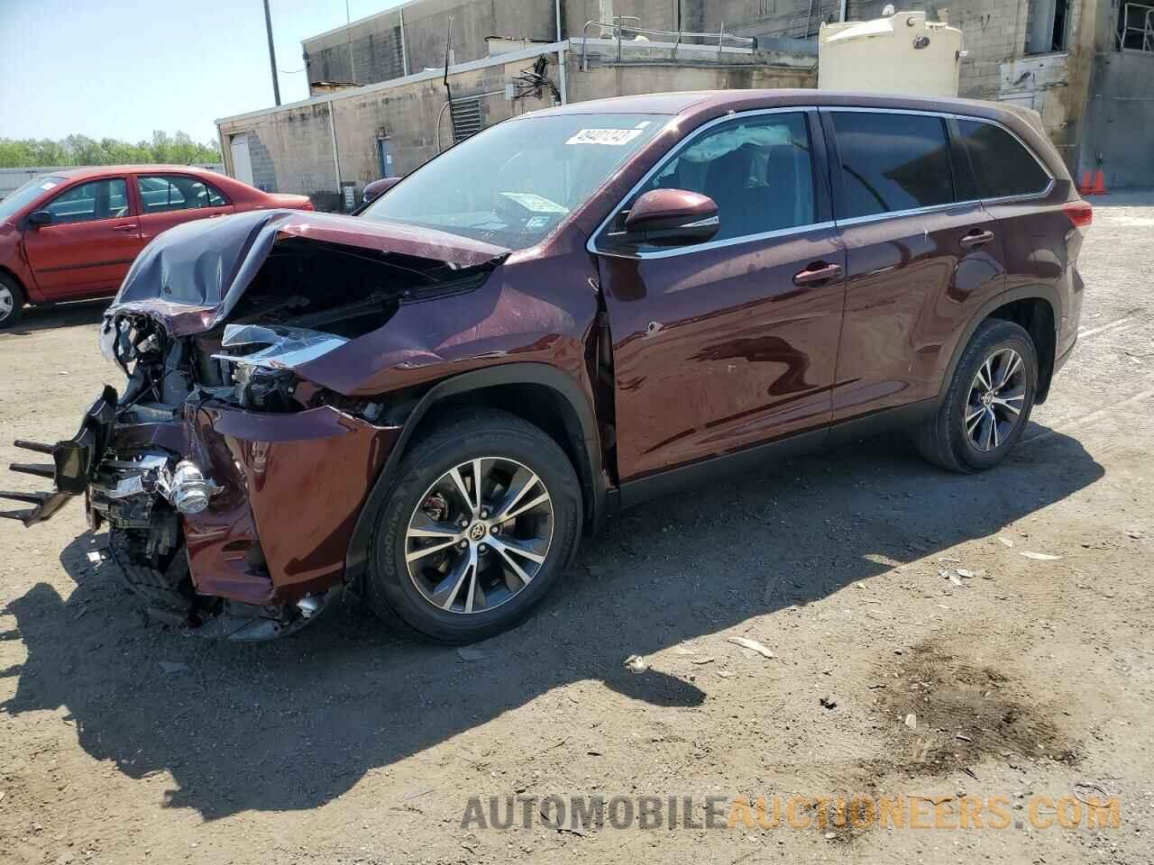 5TDBZRFH1KS746585 TOYOTA HIGHLANDER 2019