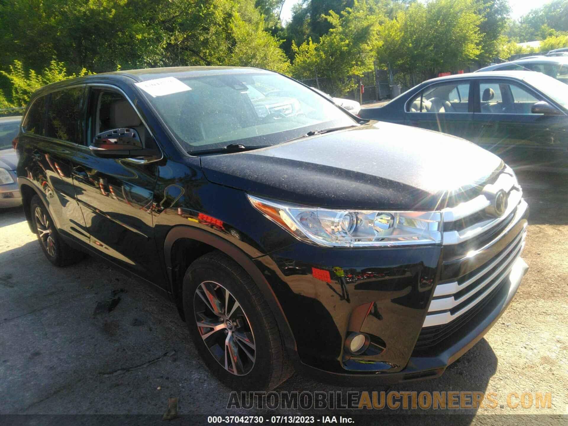 5TDBZRFH1KS924771 TOYOTA HIGHLANDER 2019