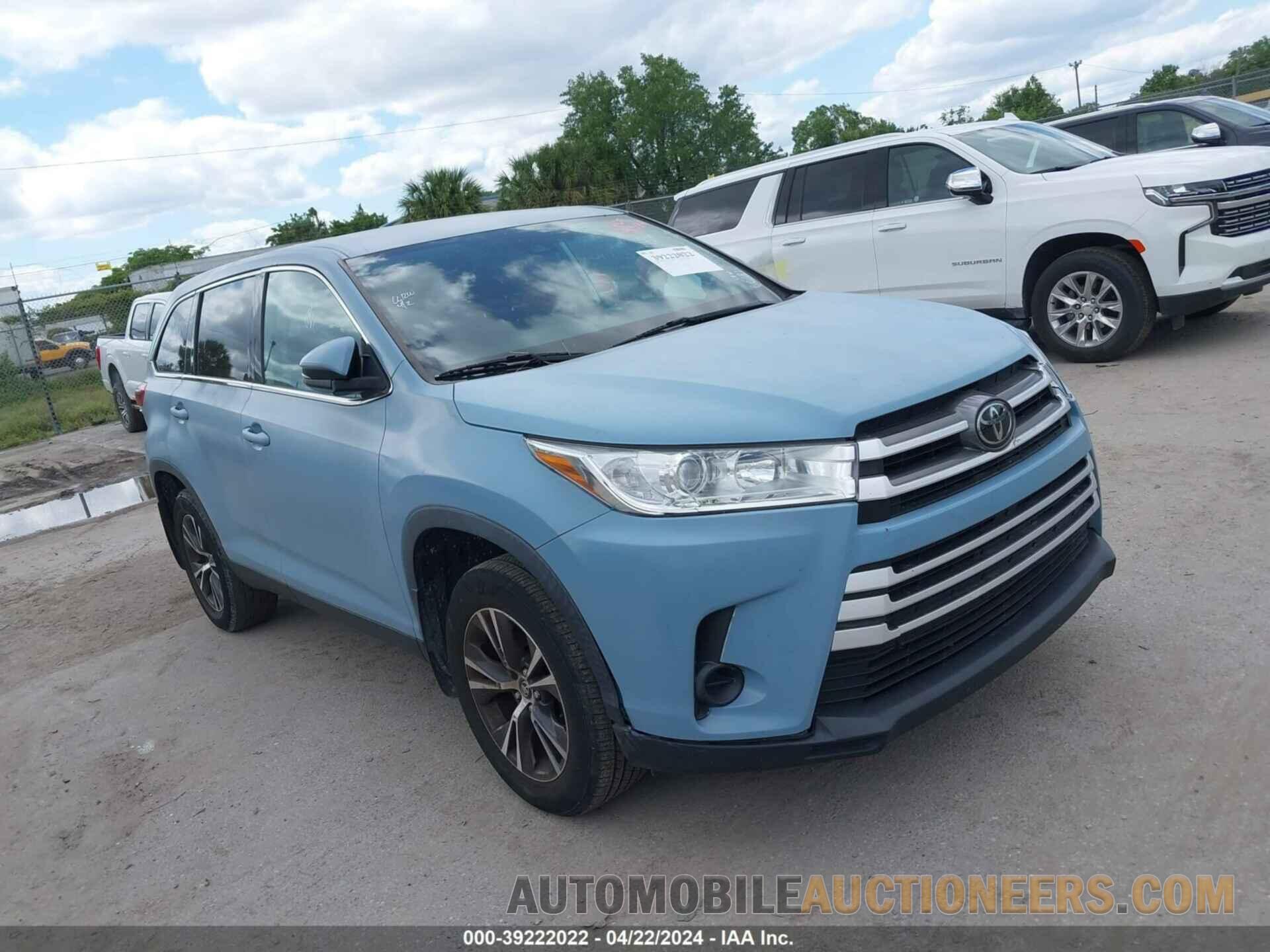 5TDBZRFH1KS971220 TOYOTA HIGHLANDER 2019