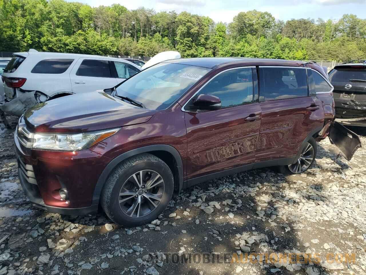 5TDBZRFH1KS979785 TOYOTA HIGHLANDER 2019