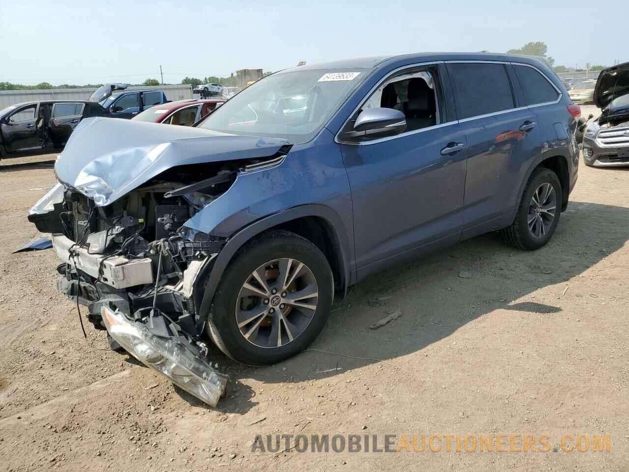 5TDBZRFH2HS370780 TOYOTA HIGHLANDER 2017