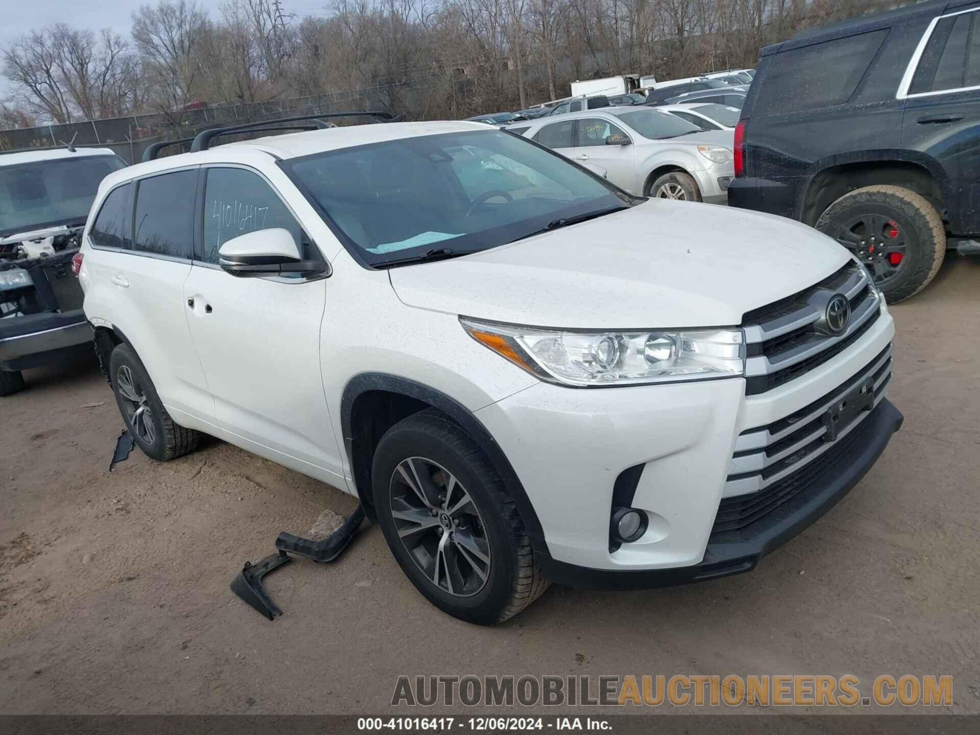 5TDBZRFH2HS409738 TOYOTA HIGHLANDER 2017