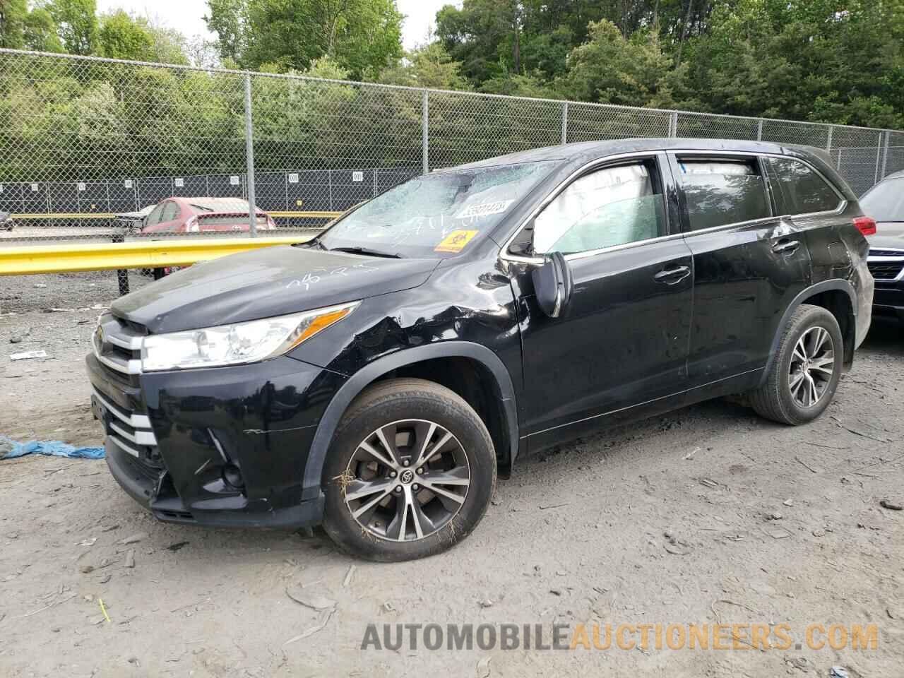 5TDBZRFH2HS443811 TOYOTA HIGHLANDER 2017