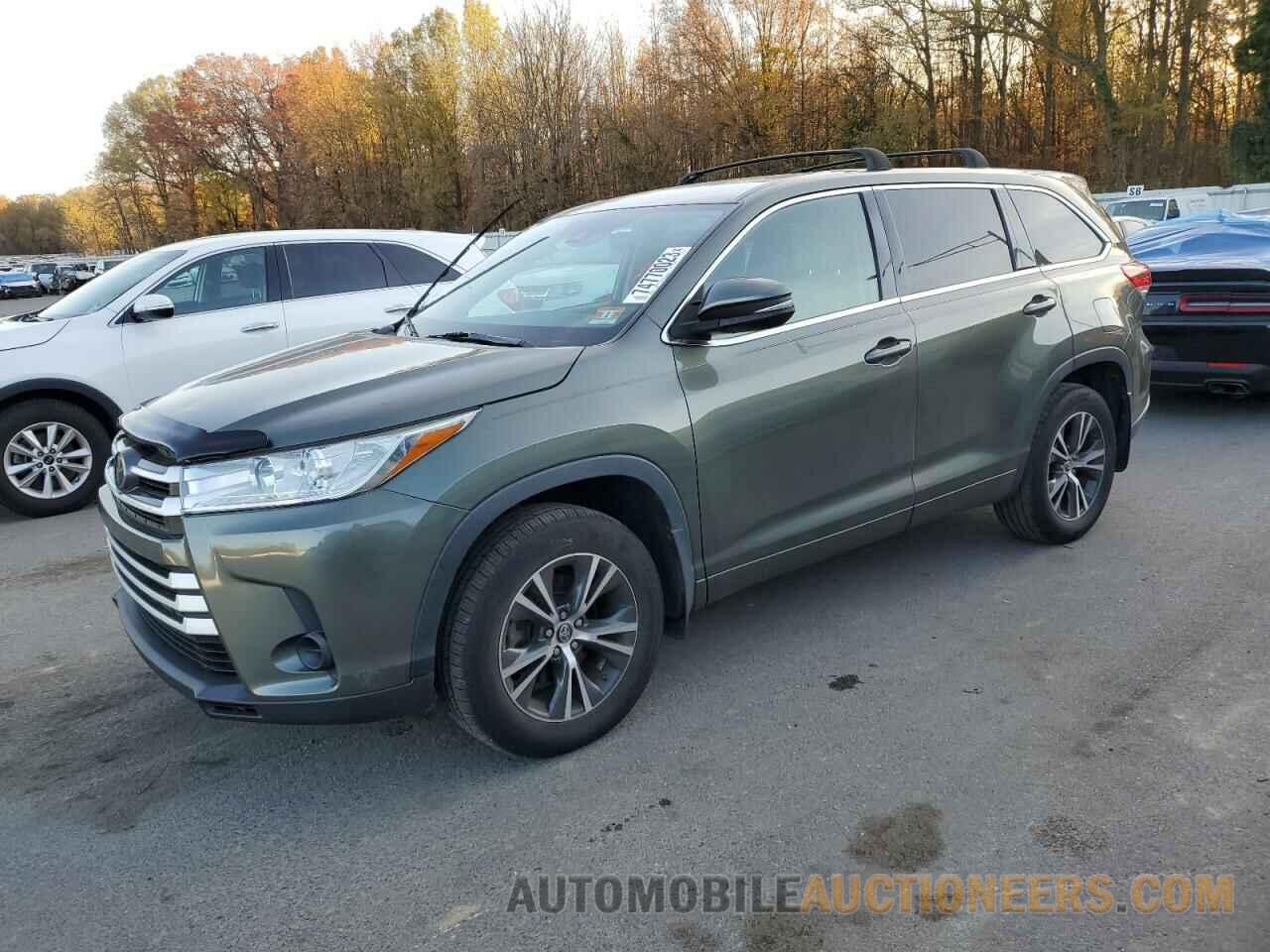 5TDBZRFH2HS459037 TOYOTA HIGHLANDER 2017