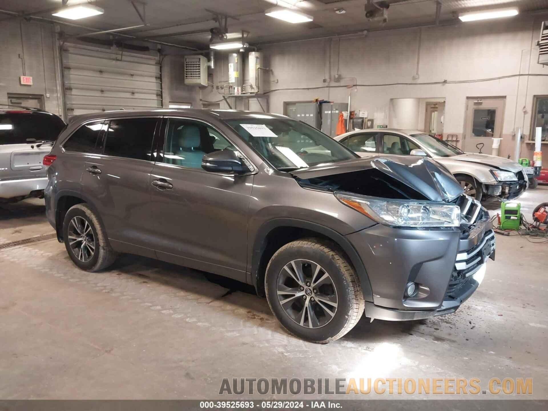 5TDBZRFH2JS854230 TOYOTA HIGHLANDER 2018