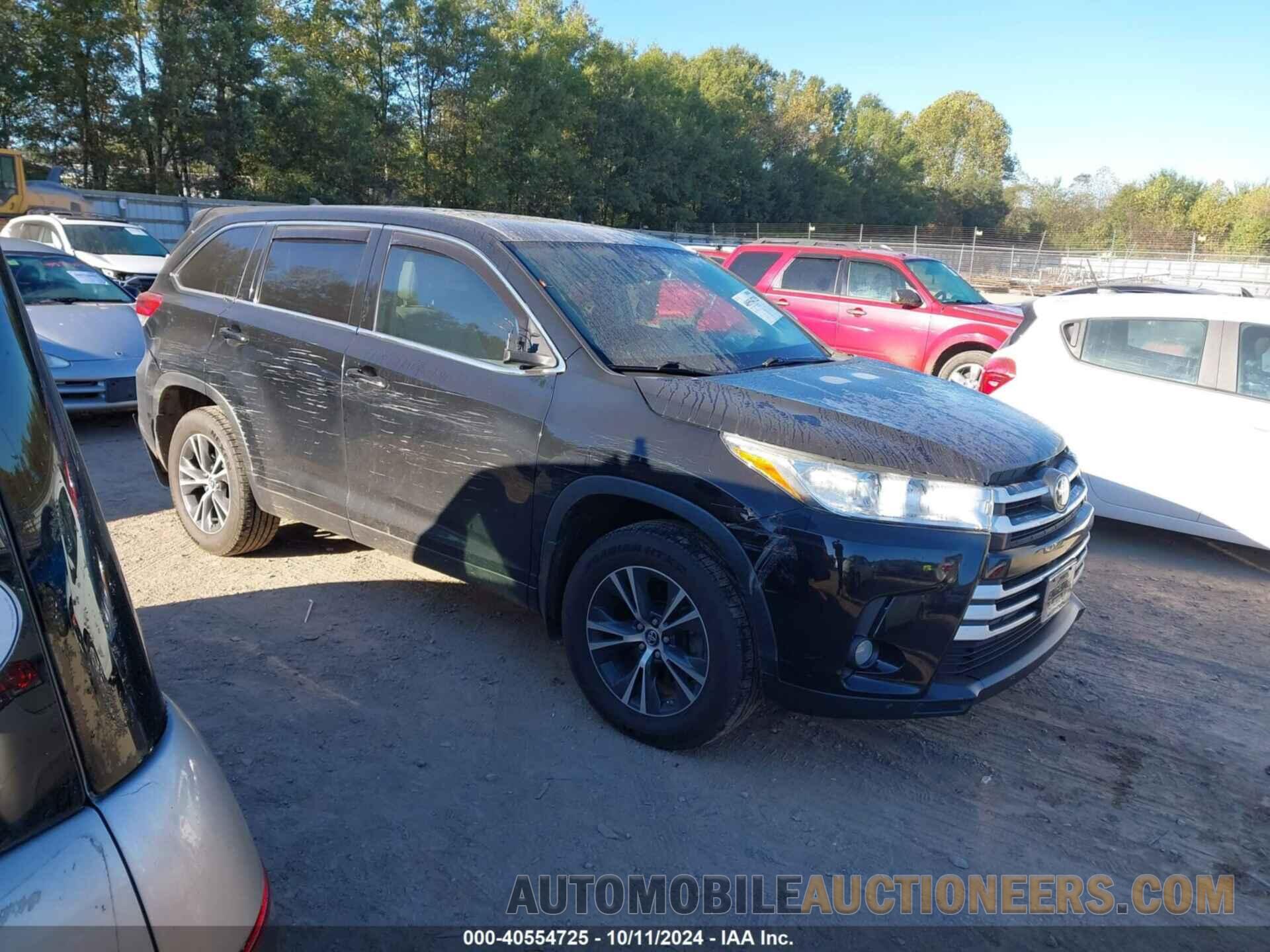 5TDBZRFH2KS716916 TOYOTA HIGHLANDER 2019