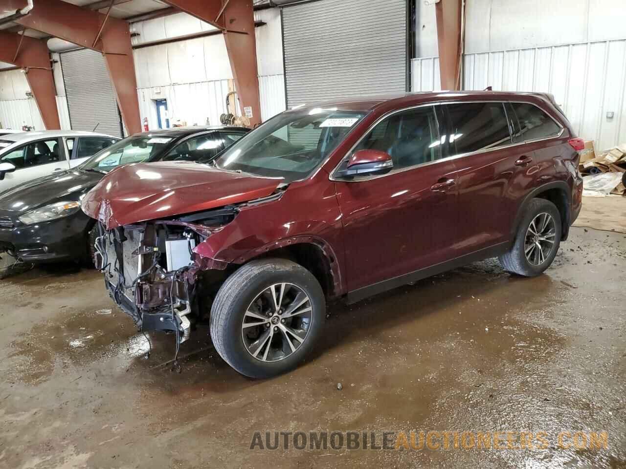 5TDBZRFH2KS733599 TOYOTA HIGHLANDER 2019