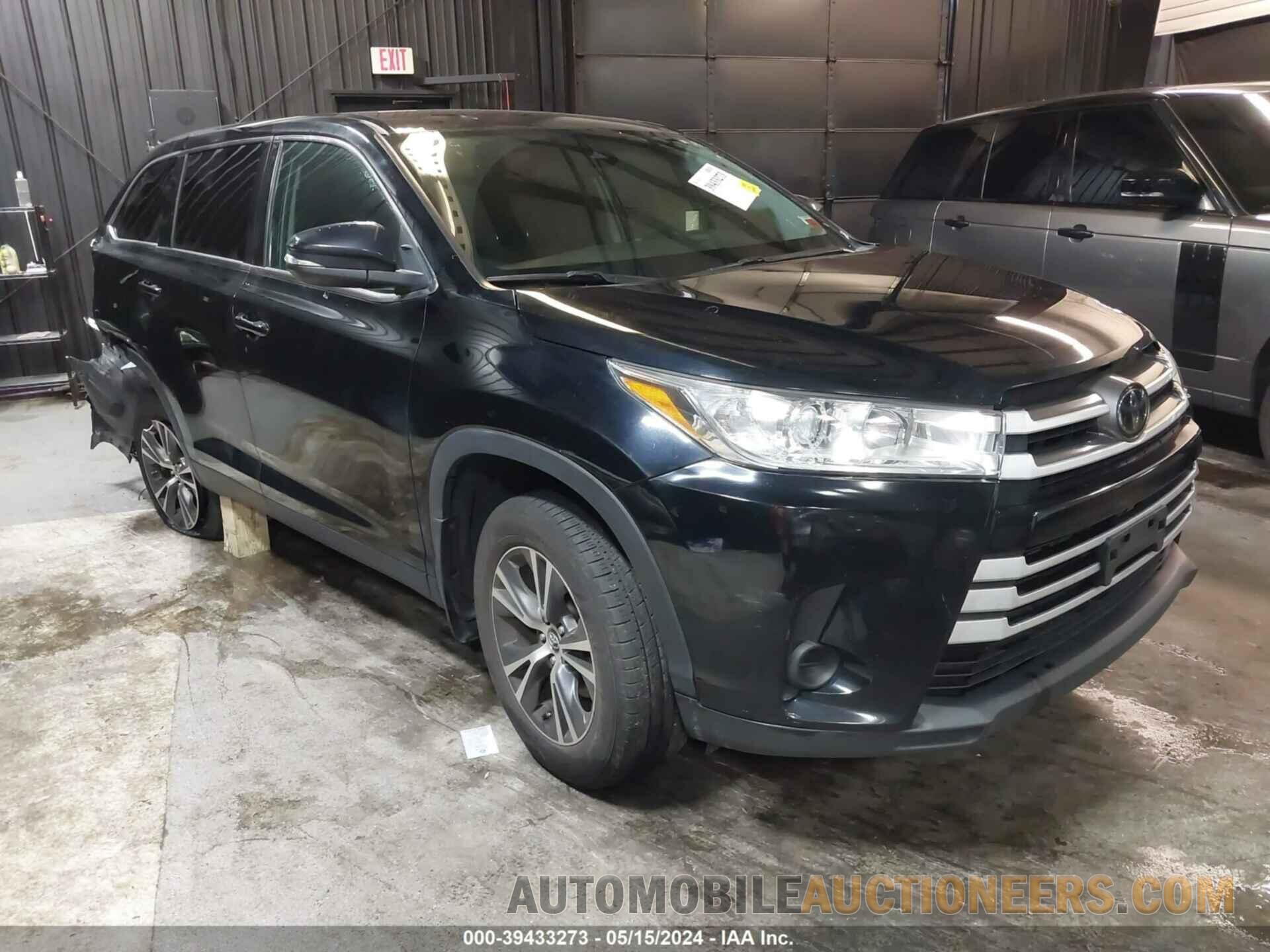 5TDBZRFH2KS924522 TOYOTA HIGHLANDER 2019