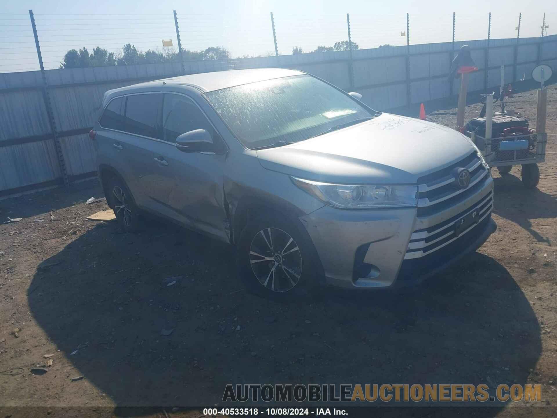 5TDBZRFH2KS937691 TOYOTA HIGHLANDER 2019