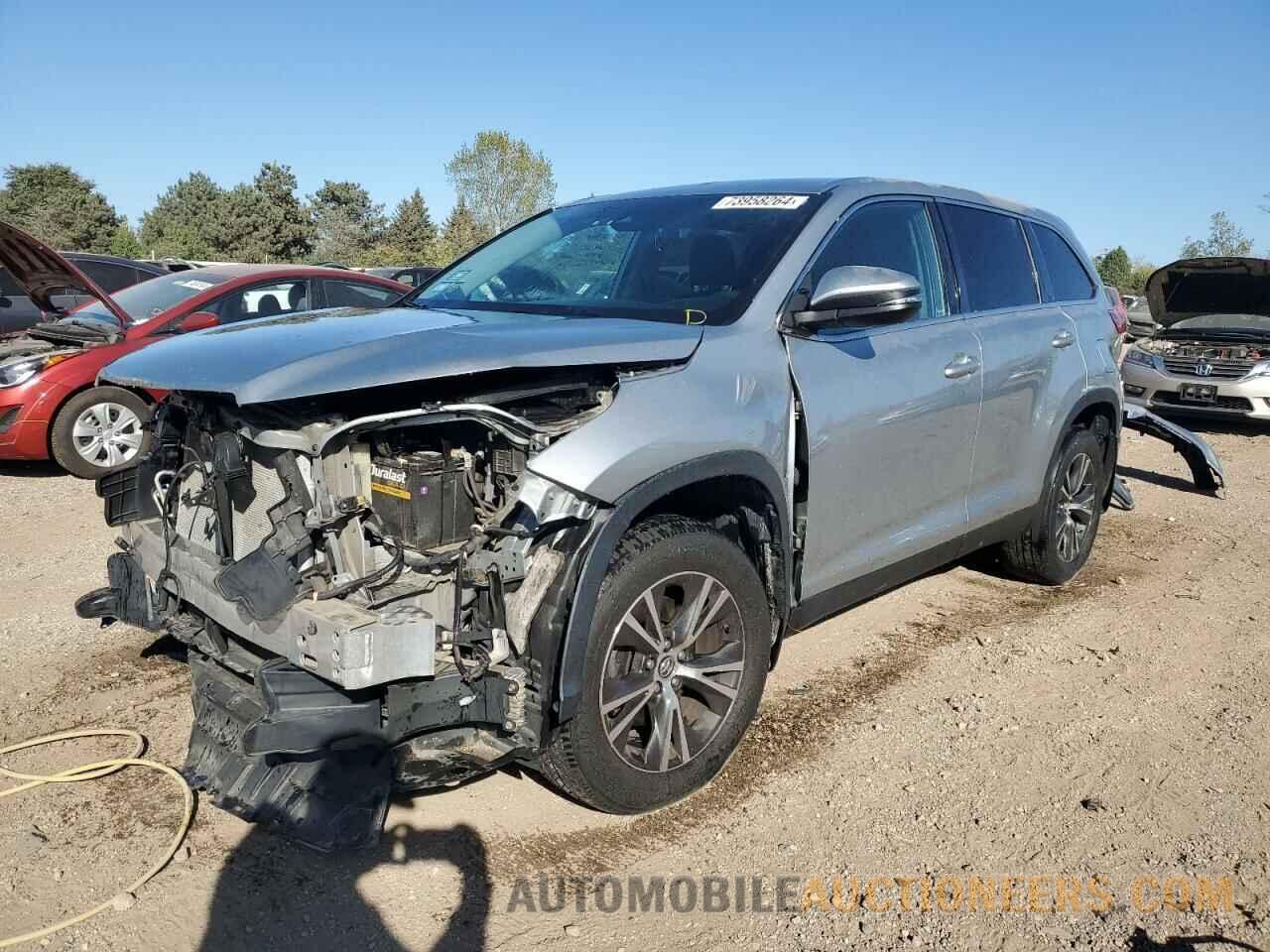 5TDBZRFH2KS946181 TOYOTA HIGHLANDER 2019