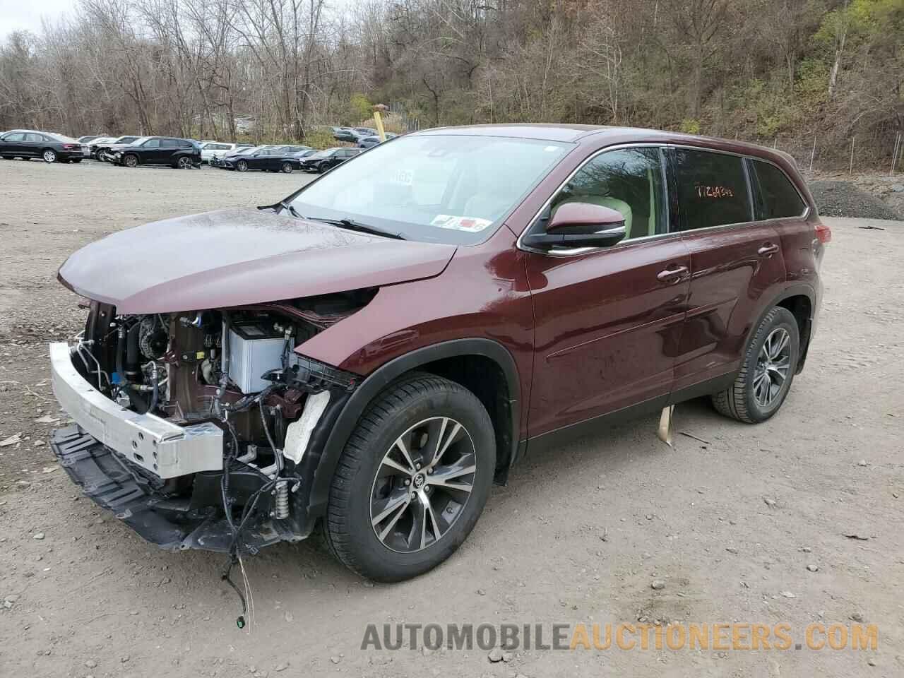 5TDBZRFH2KS952336 TOYOTA HIGHLANDER 2019