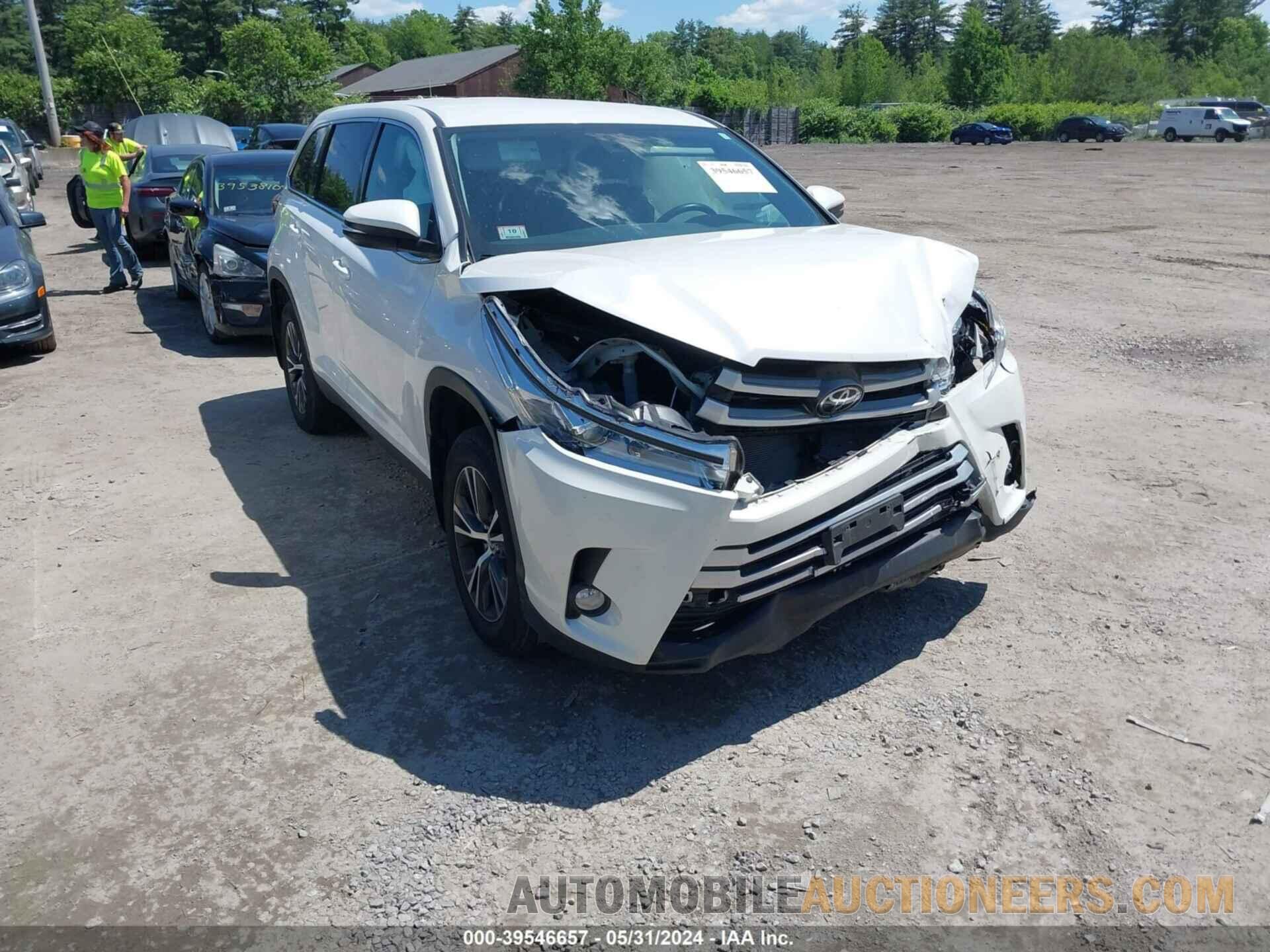 5TDBZRFH2KS985157 TOYOTA HIGHLANDER 2019