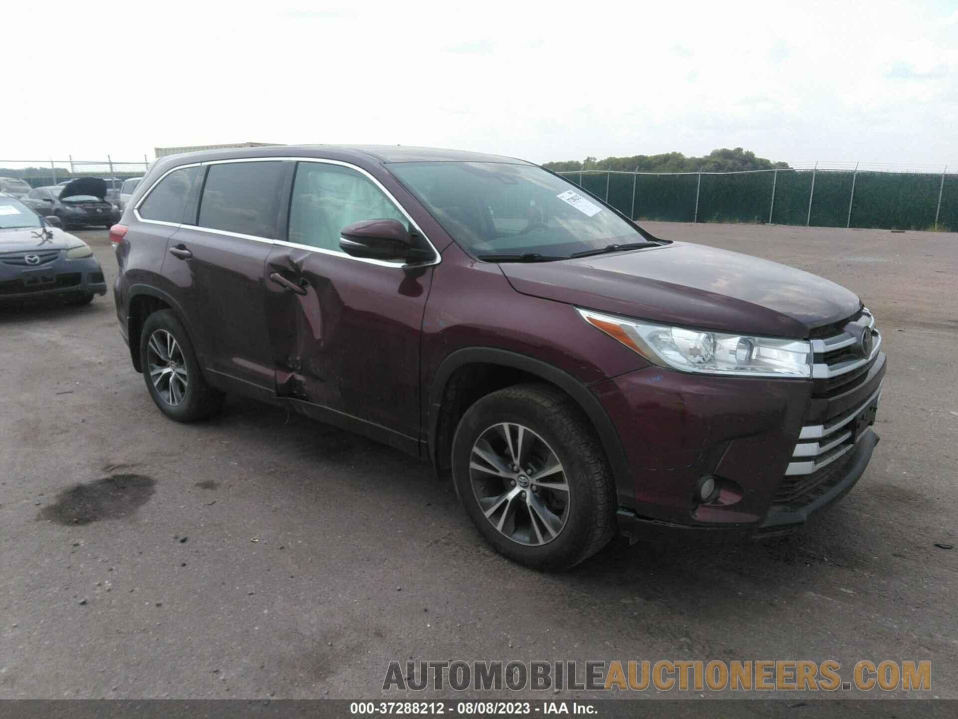 5TDBZRFH3HS363451 TOYOTA HIGHLANDER 2017