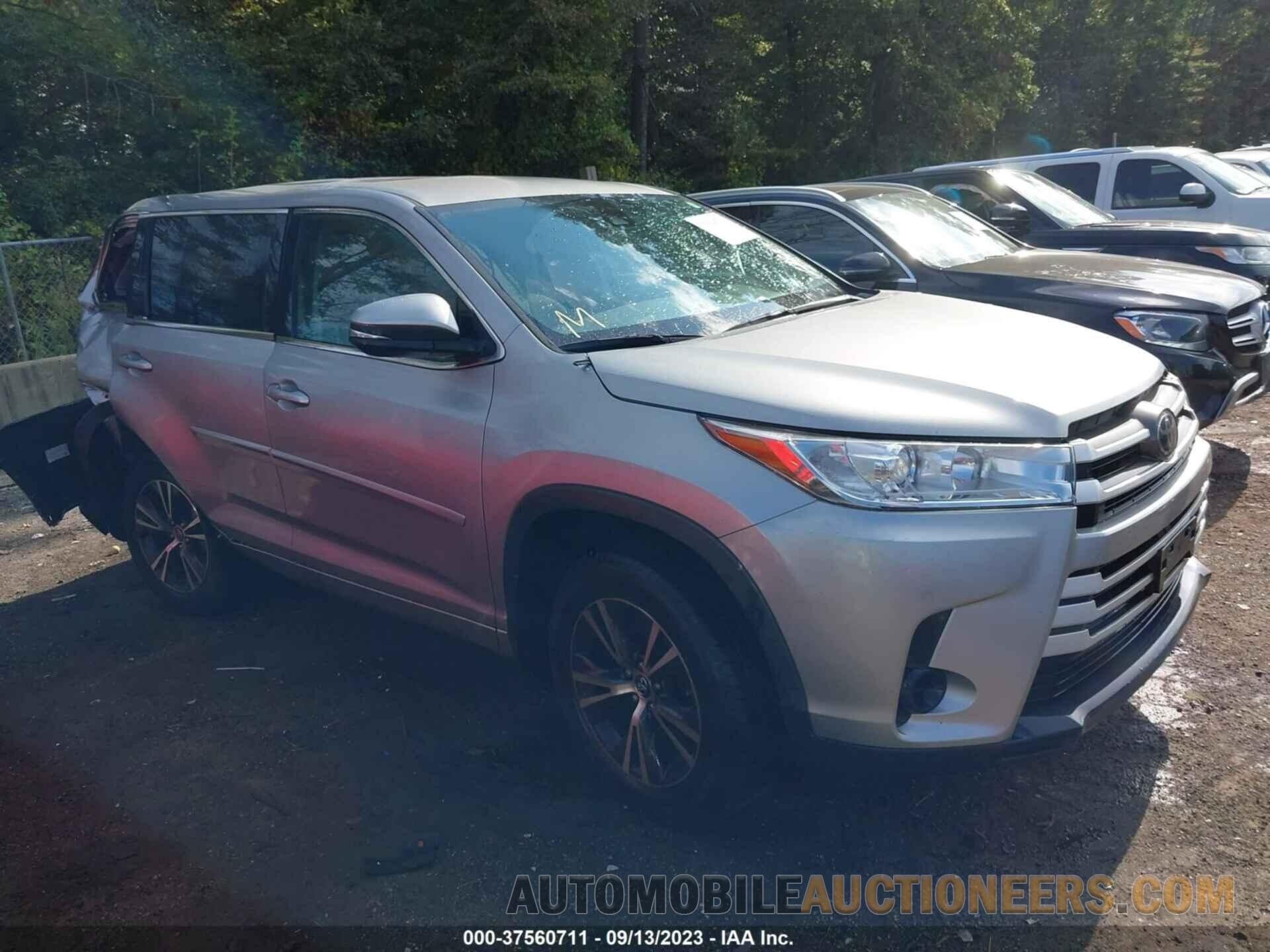 5TDBZRFH3HS432994 TOYOTA HIGHLANDER 2017