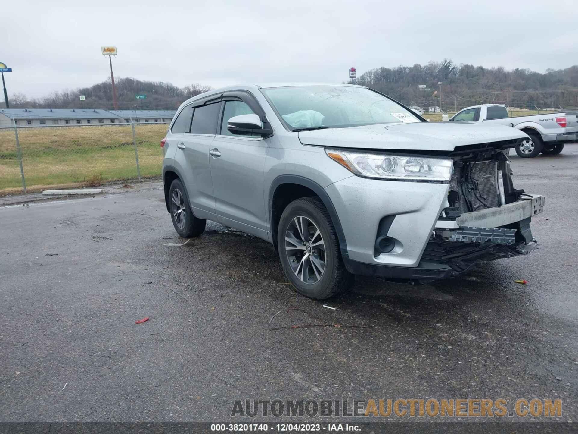 5TDBZRFH3HS451139 TOYOTA HIGHLANDER 2017