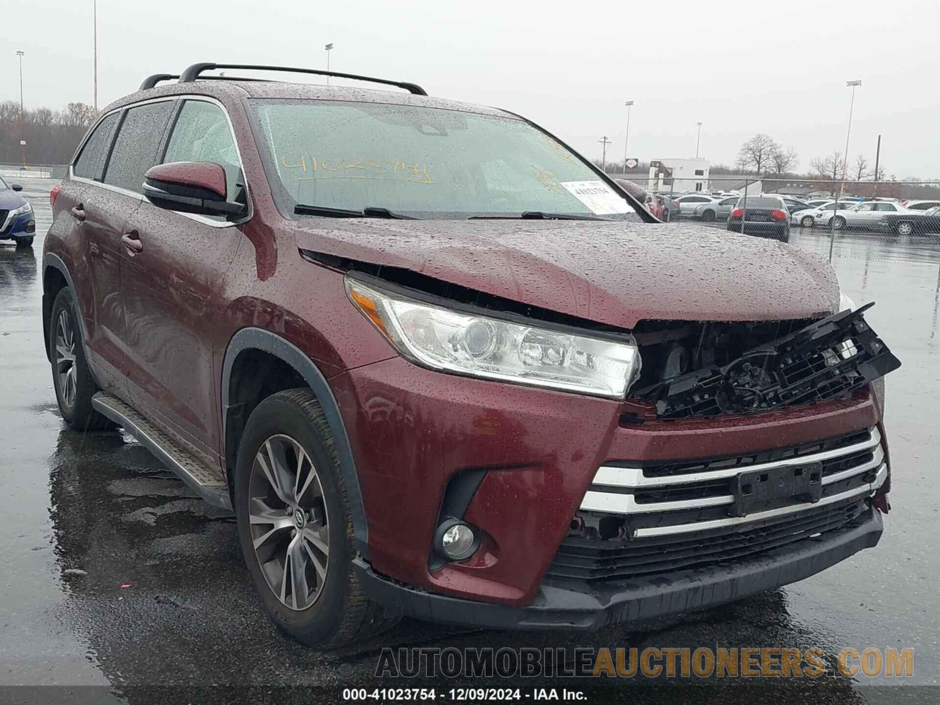 5TDBZRFH3HS481208 TOYOTA HIGHLANDER 2017