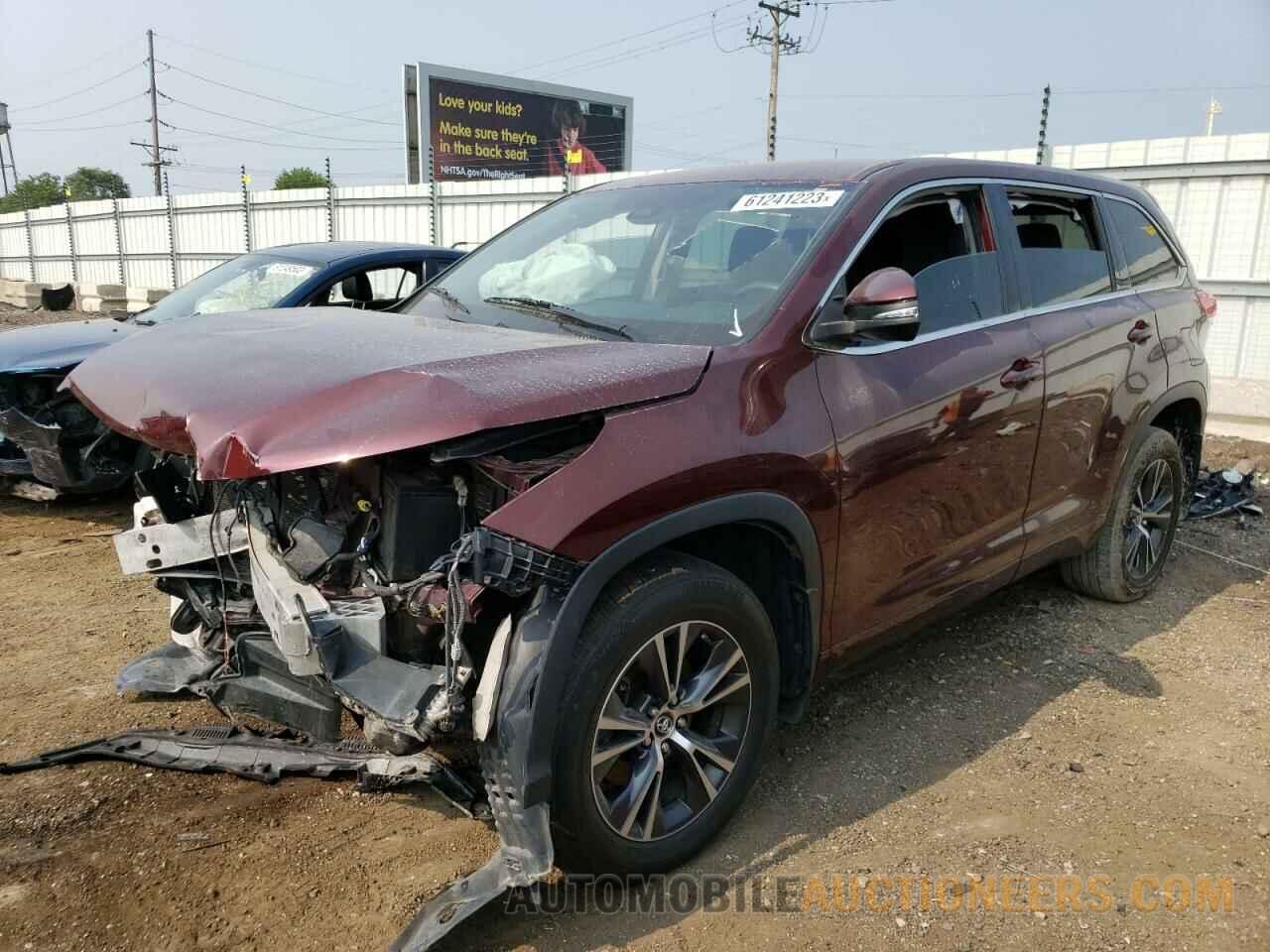 5TDBZRFH3JS800676 TOYOTA HIGHLANDER 2018