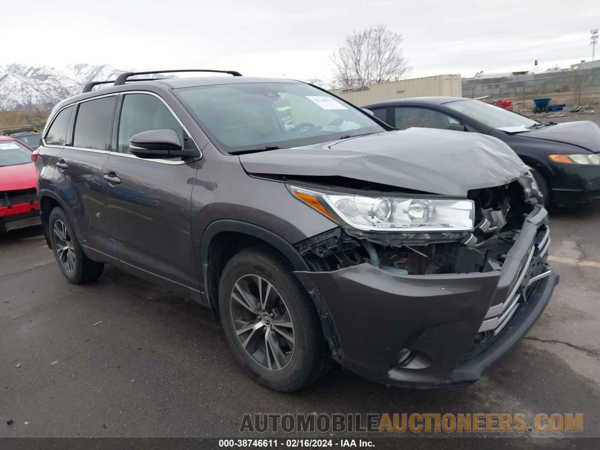 5TDBZRFH3JS807708 TOYOTA HIGHLANDER 2018