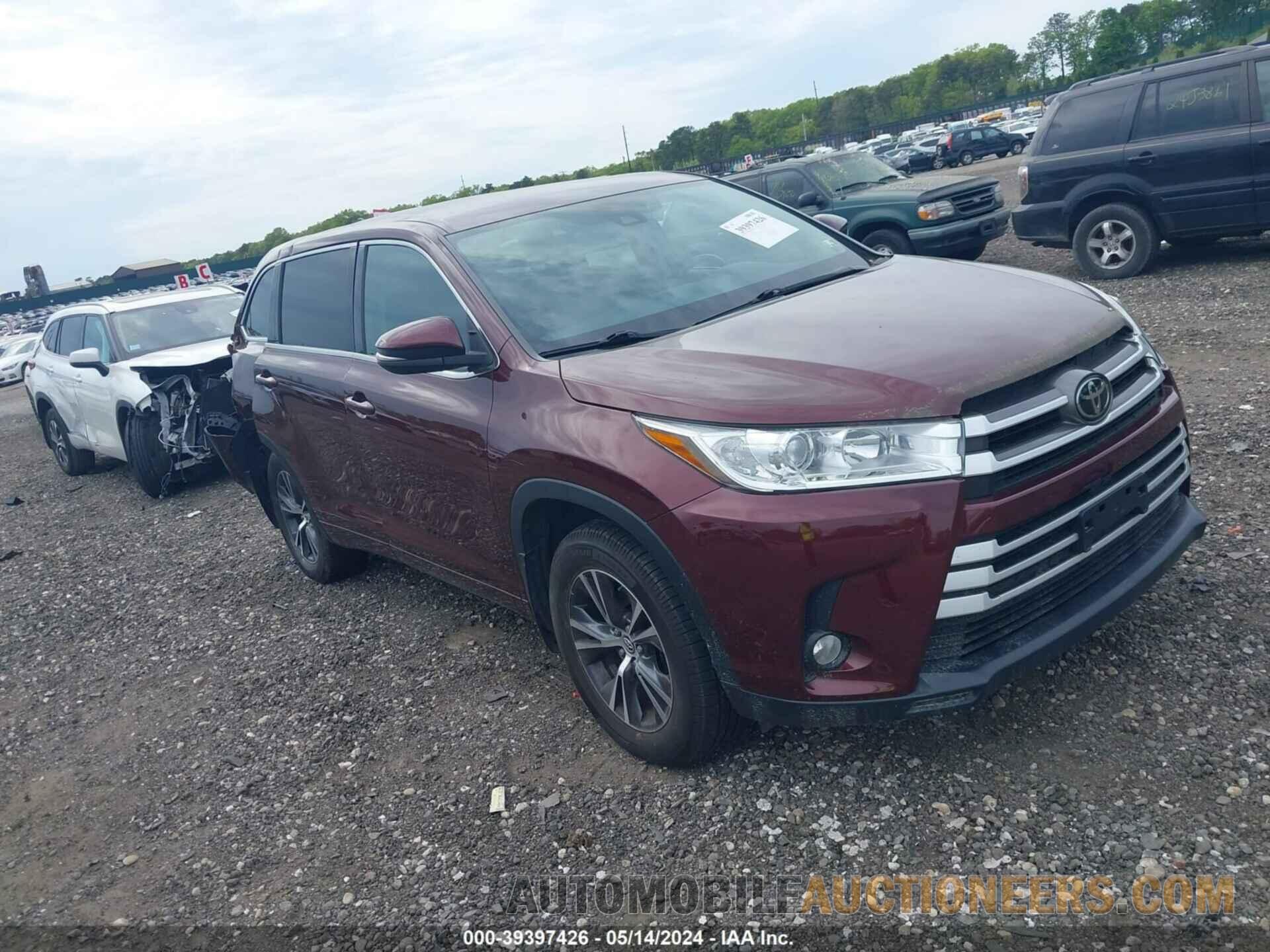 5TDBZRFH3JS810740 TOYOTA HIGHLANDER 2018