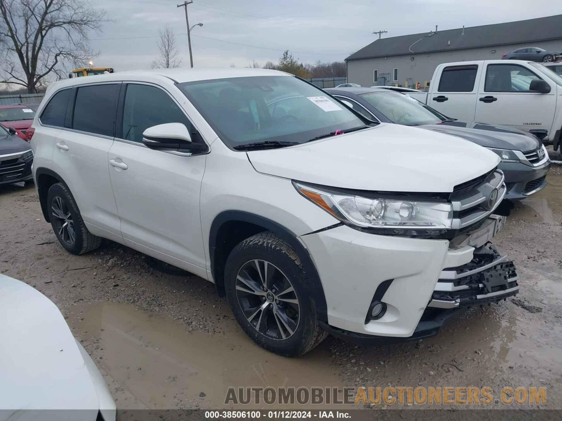 5TDBZRFH3JS867312 TOYOTA HIGHLANDER 2018