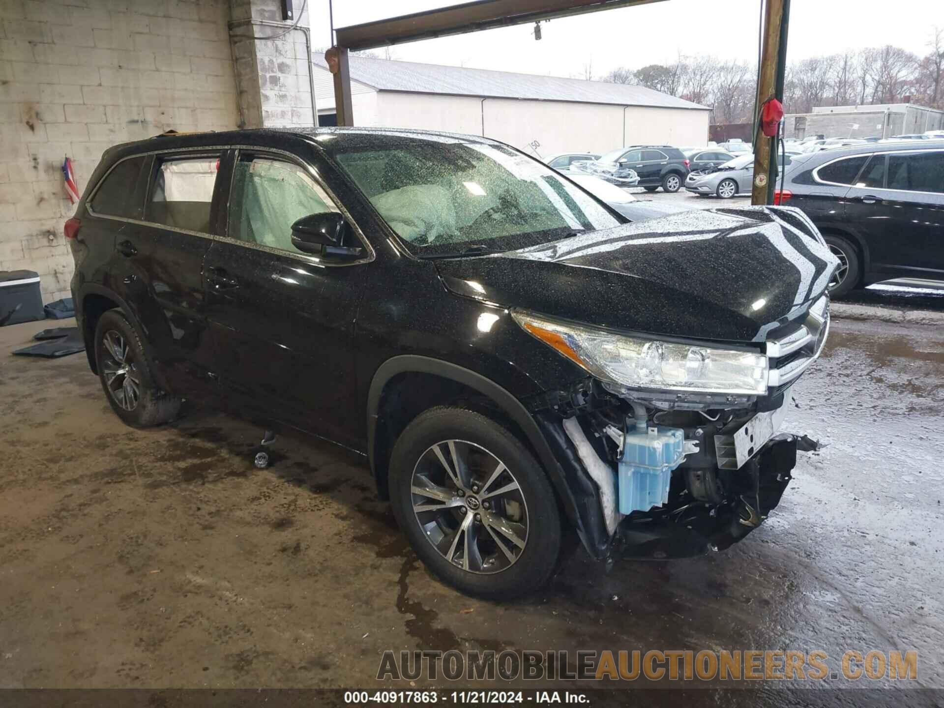 5TDBZRFH3JS885549 TOYOTA HIGHLANDER 2018