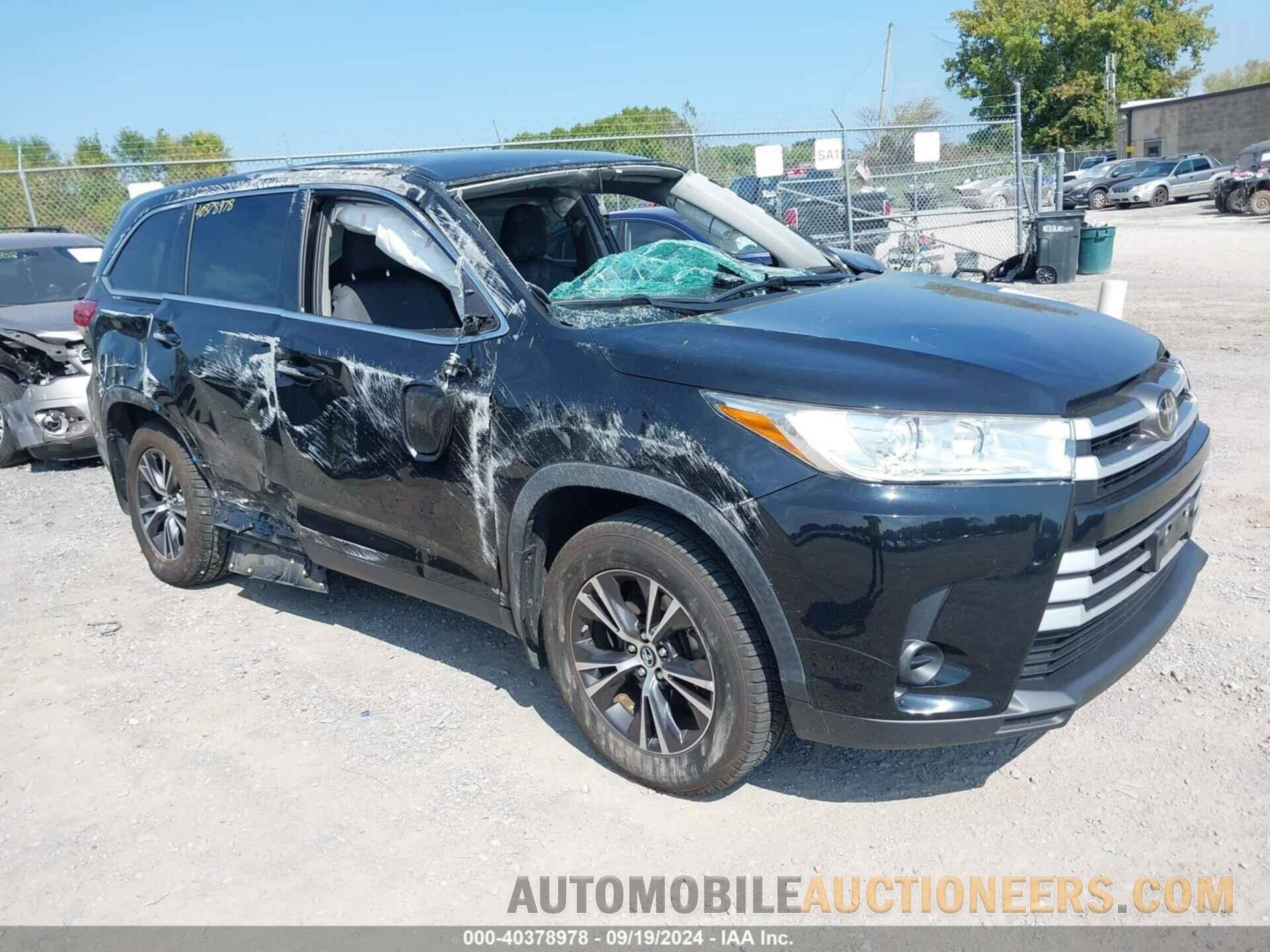 5TDBZRFH3KS713152 TOYOTA HIGHLANDER 2019