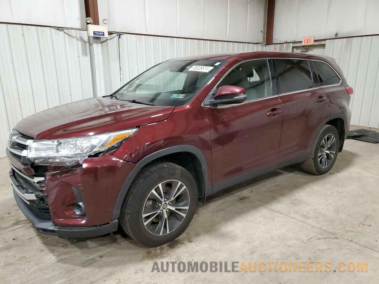 5TDBZRFH3KS732414 TOYOTA HIGHLANDER 2019