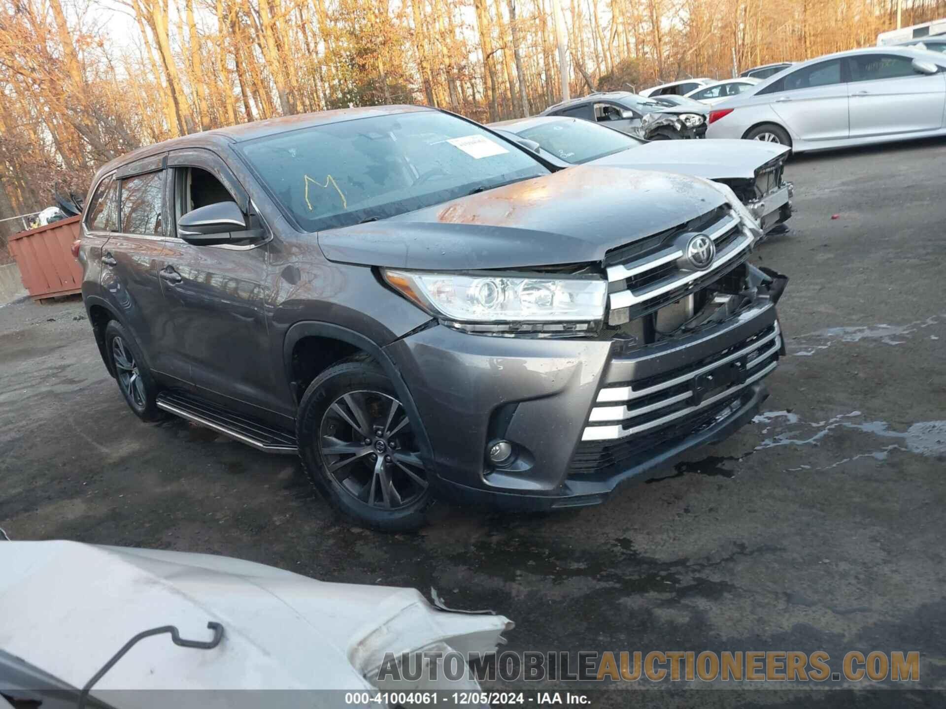 5TDBZRFH3KS733496 TOYOTA HIGHLANDER 2019