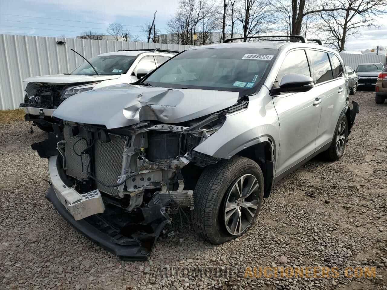 5TDBZRFH3KS742747 TOYOTA HIGHLANDER 2019