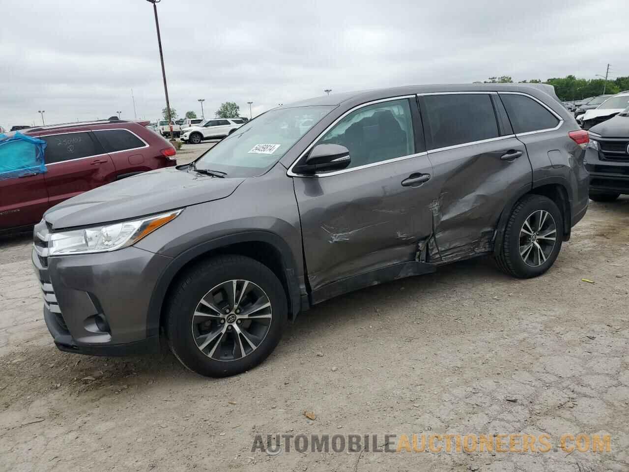 5TDBZRFH3KS924142 TOYOTA HIGHLANDER 2019