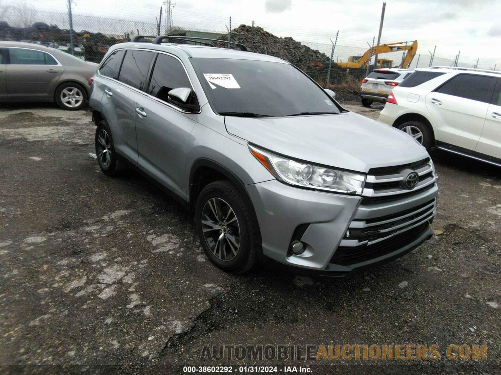 5TDBZRFH3KS934427 TOYOTA HIGHLANDER 2019